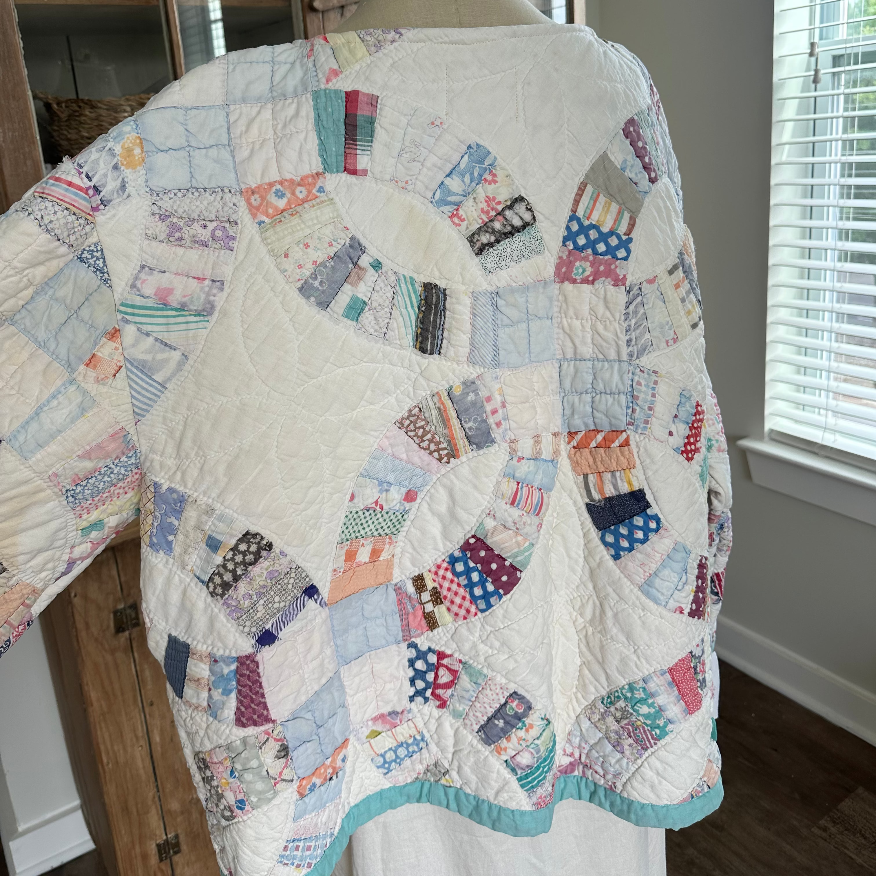 Wedding Ring Quilt Jacket