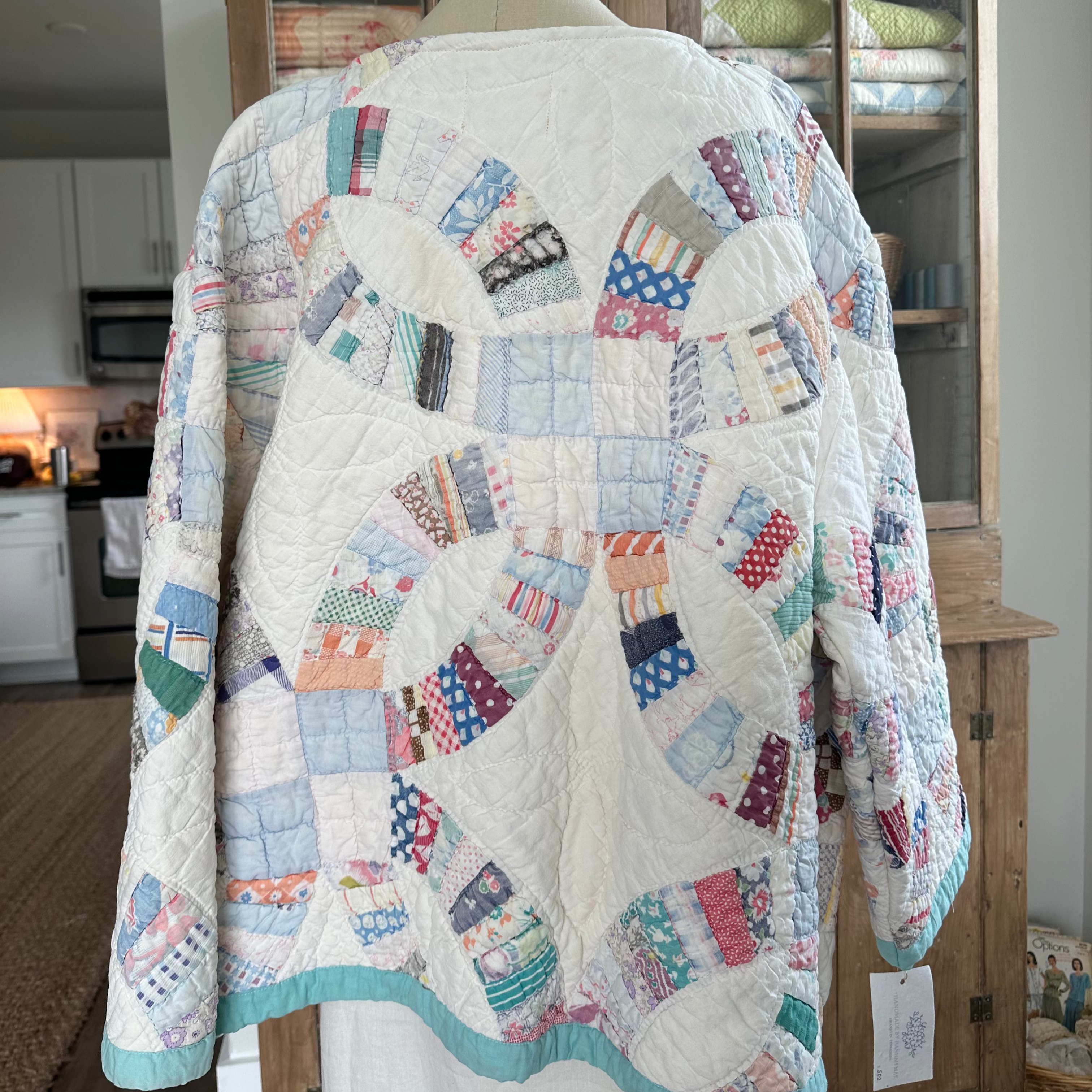 Wedding Ring Quilt Jacket