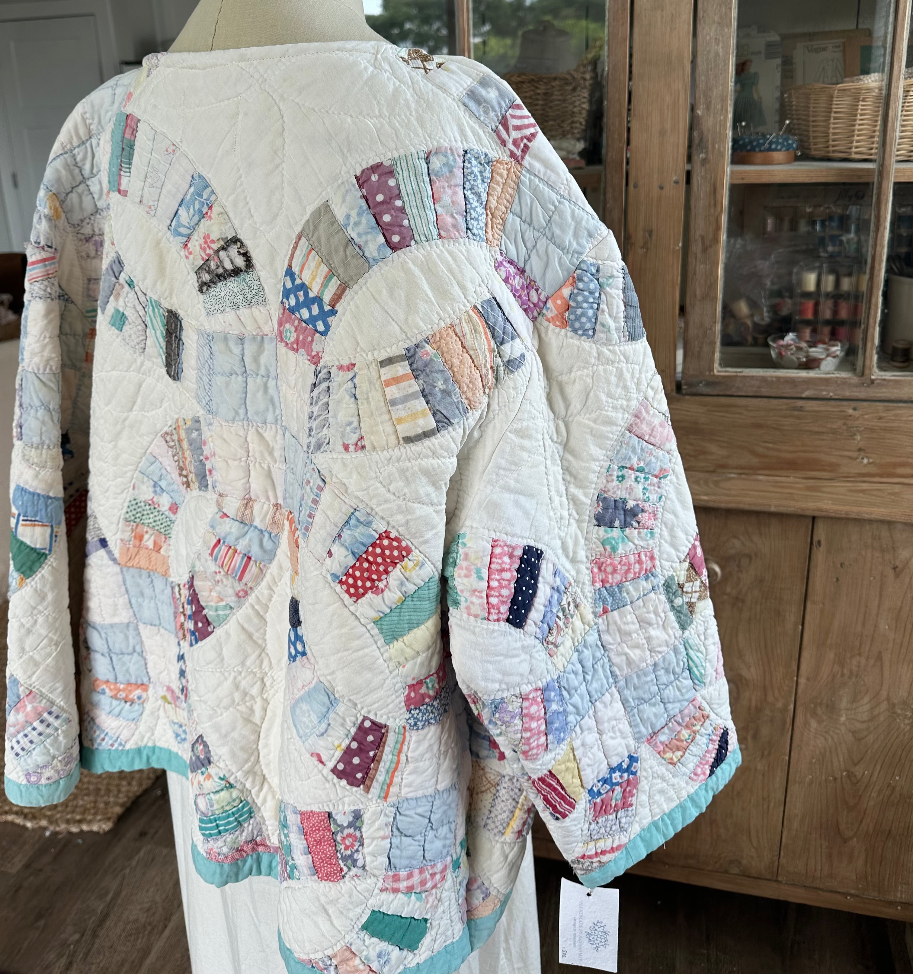 Wedding Ring Quilt Jacket