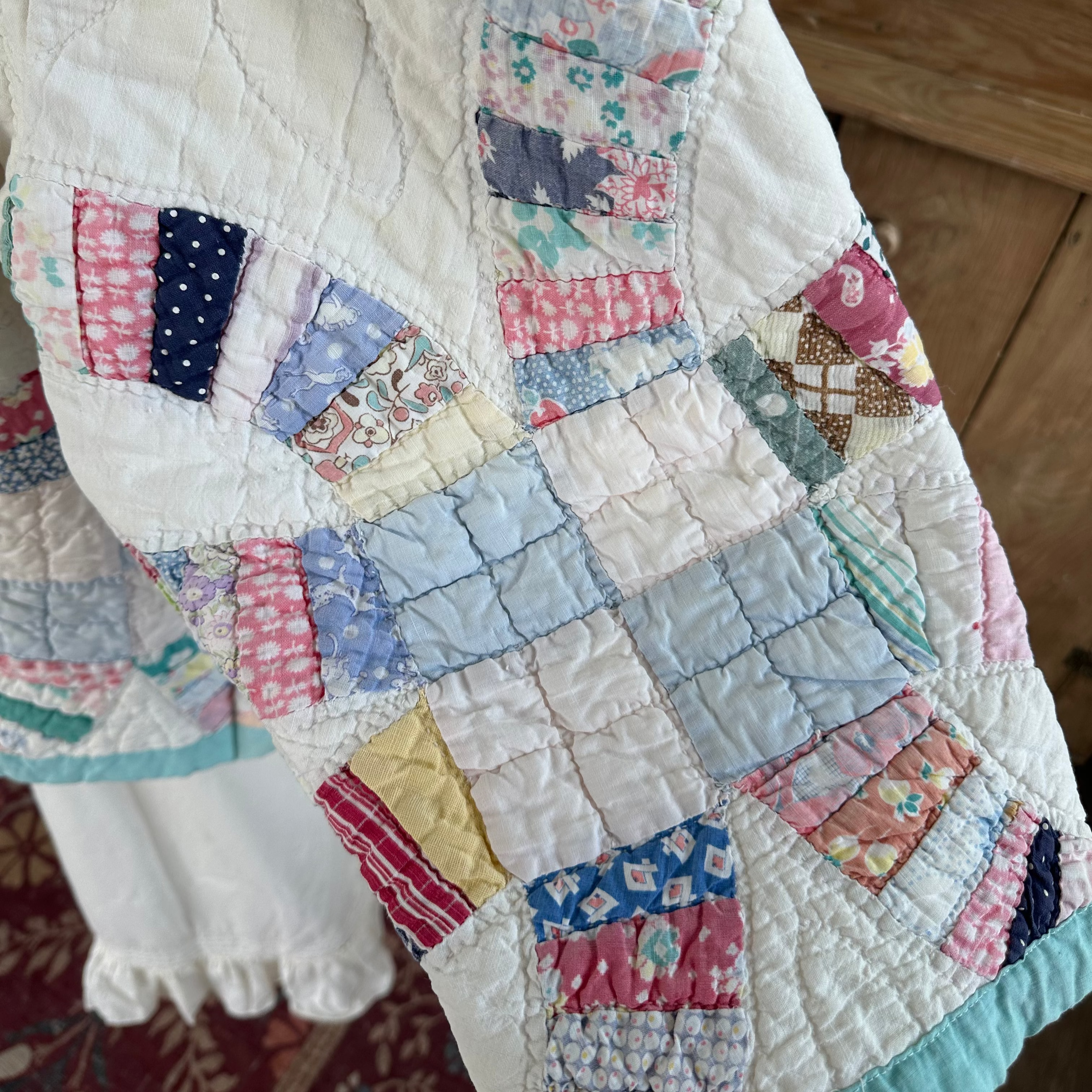 Wedding Ring Quilt Jacket