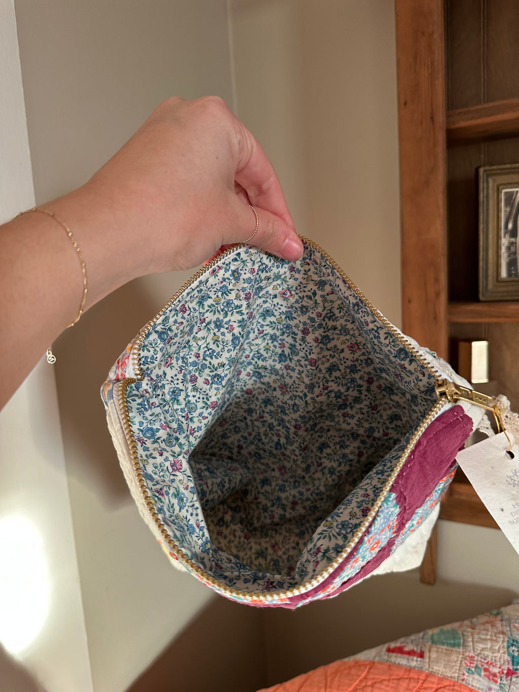 Glorified Nine Patch Quilt Pouch