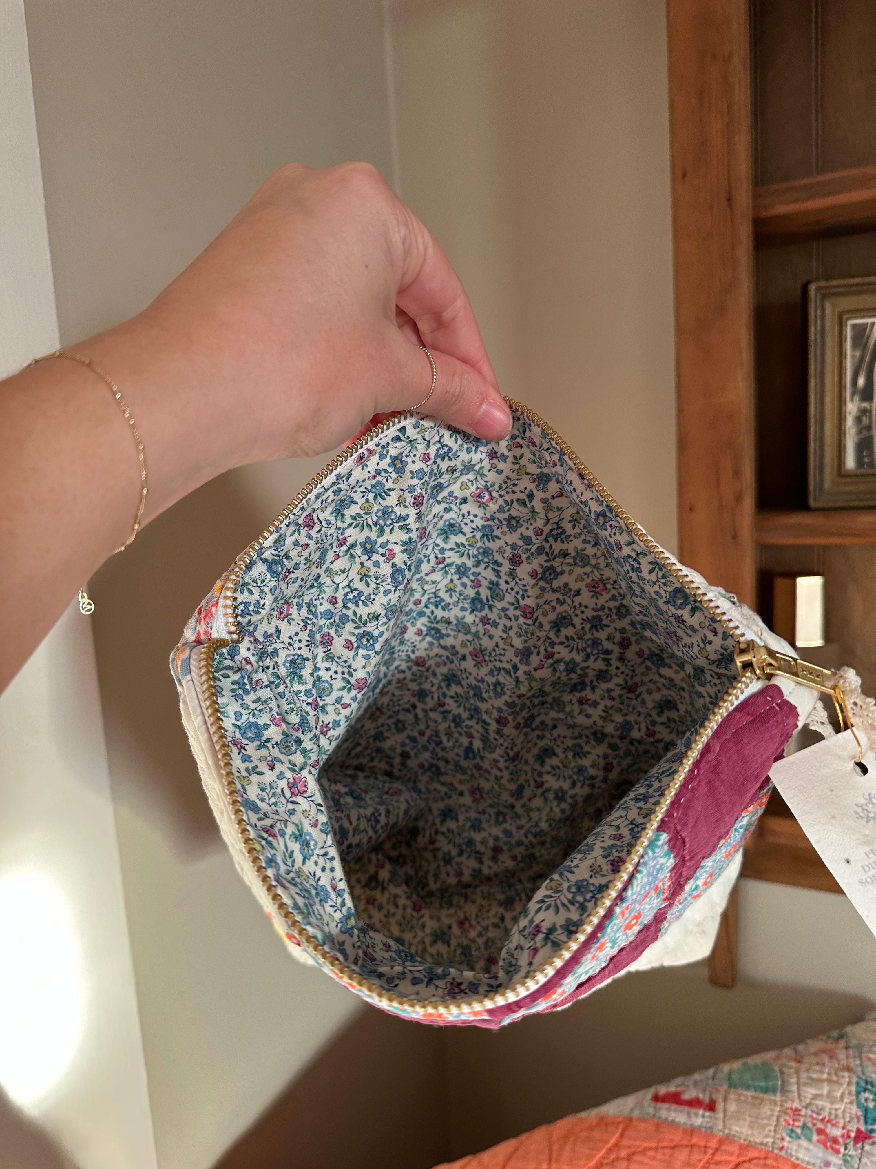 Glorified Nine Patch Quilt Pouch