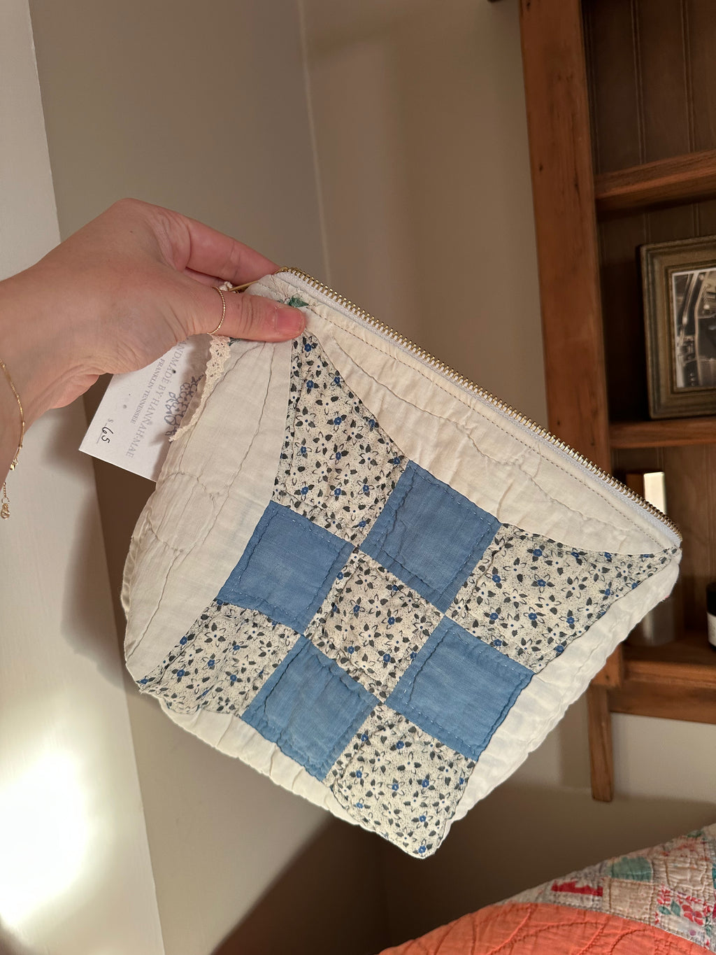 Glorified Nine Patch Quilt Pouch