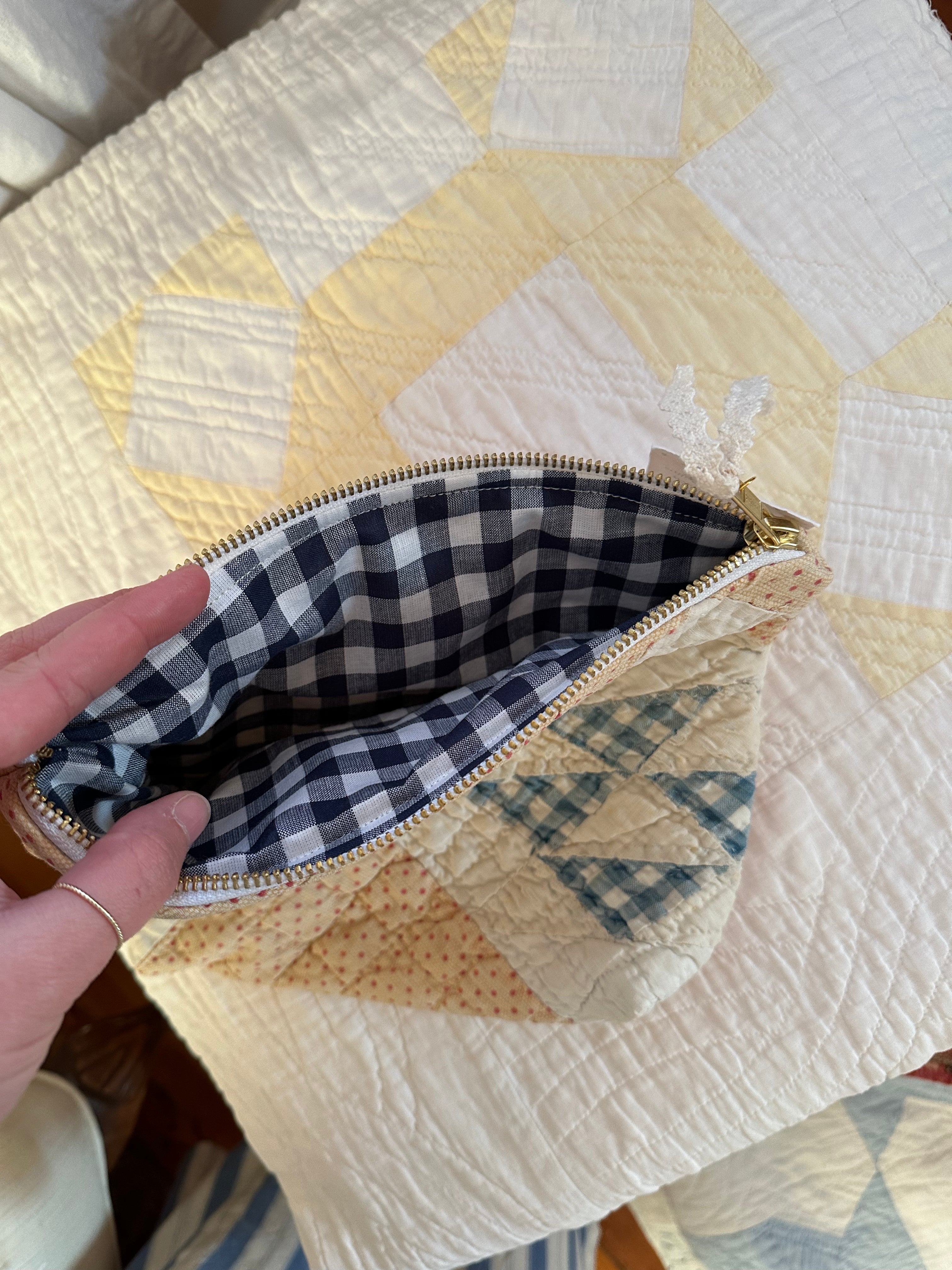 Basket Quilt Pouch