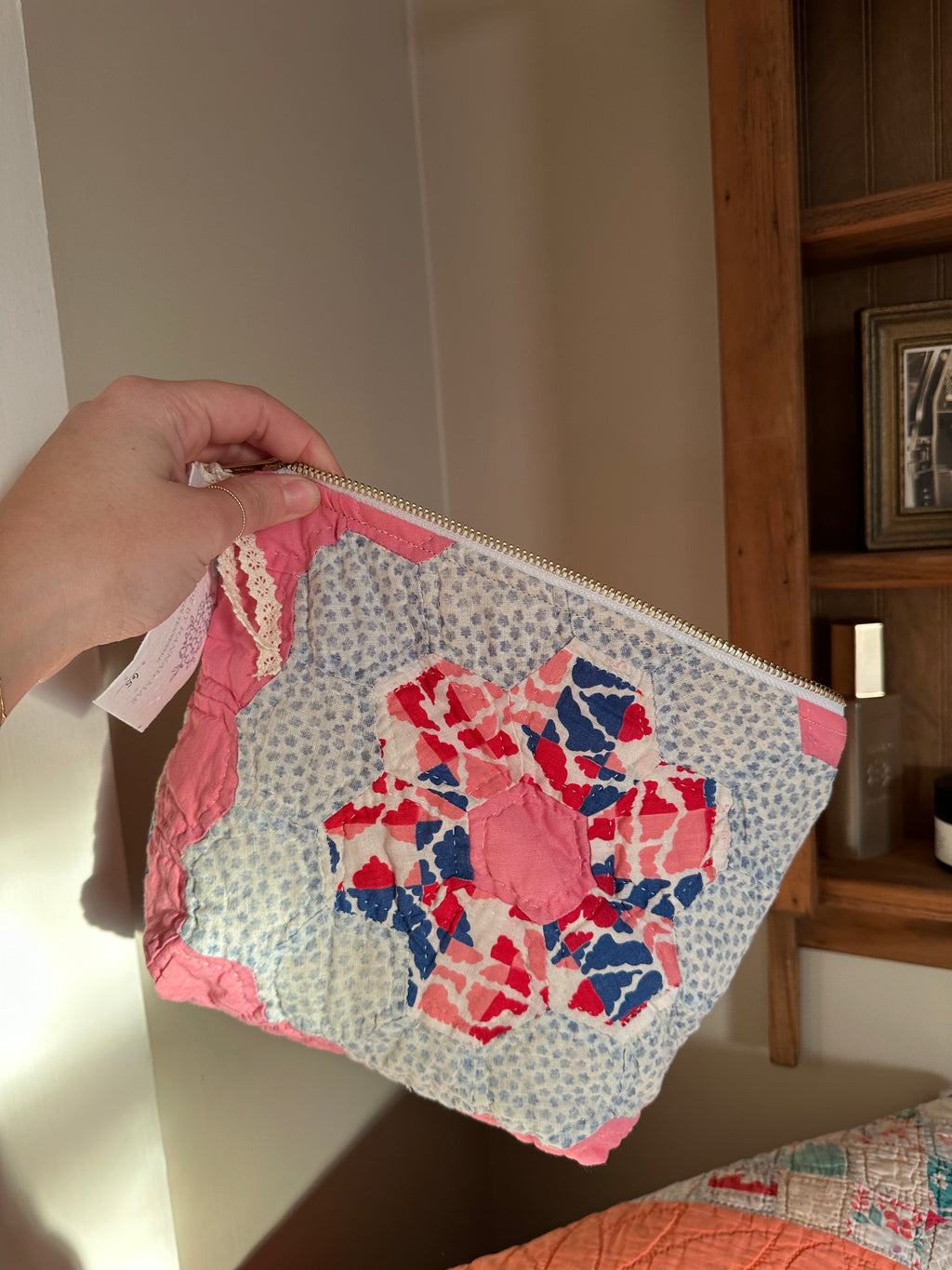 Grandma's Garden Quilt Pouch