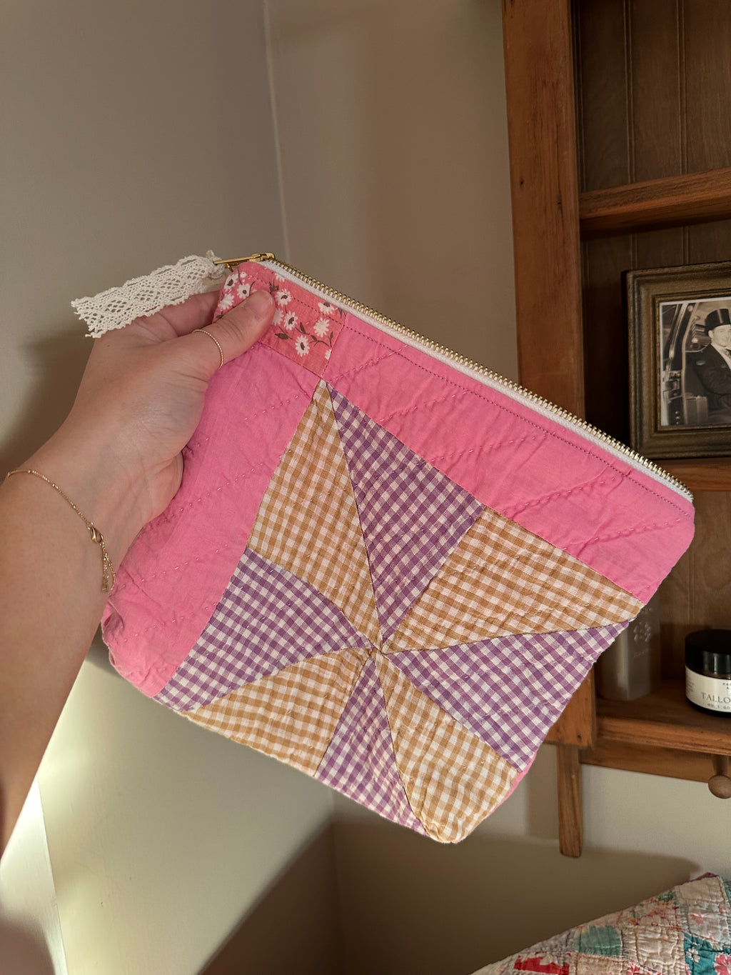 Pinwheel Quilt Pouch