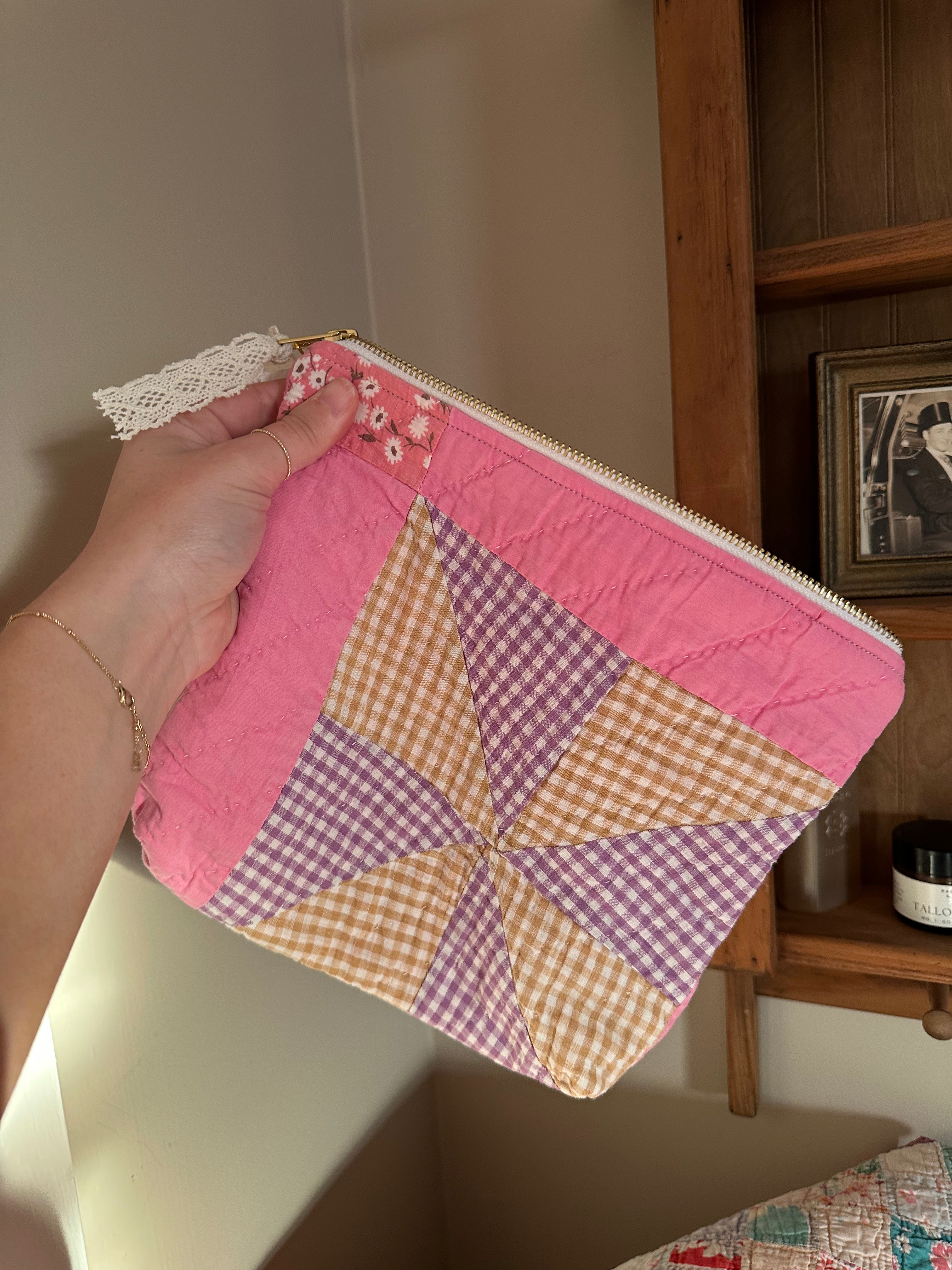 Pinwheel Quilt Pouch