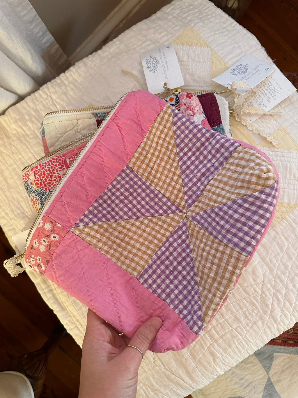 Pinwheel Quilt Pouch