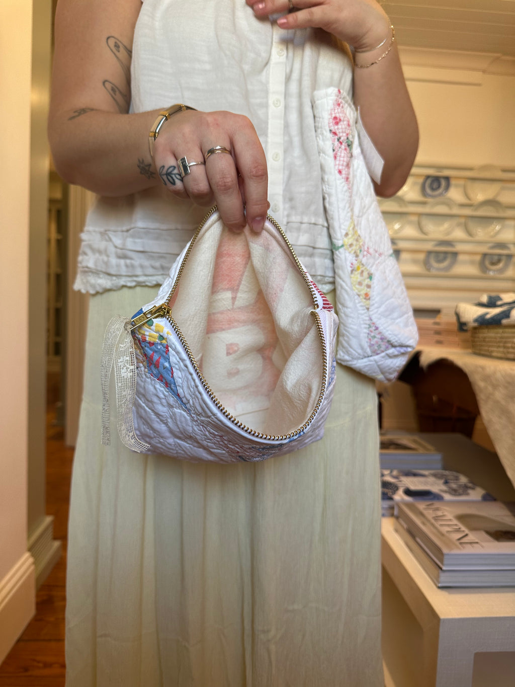 Hummingbird Tote & Pouch Set