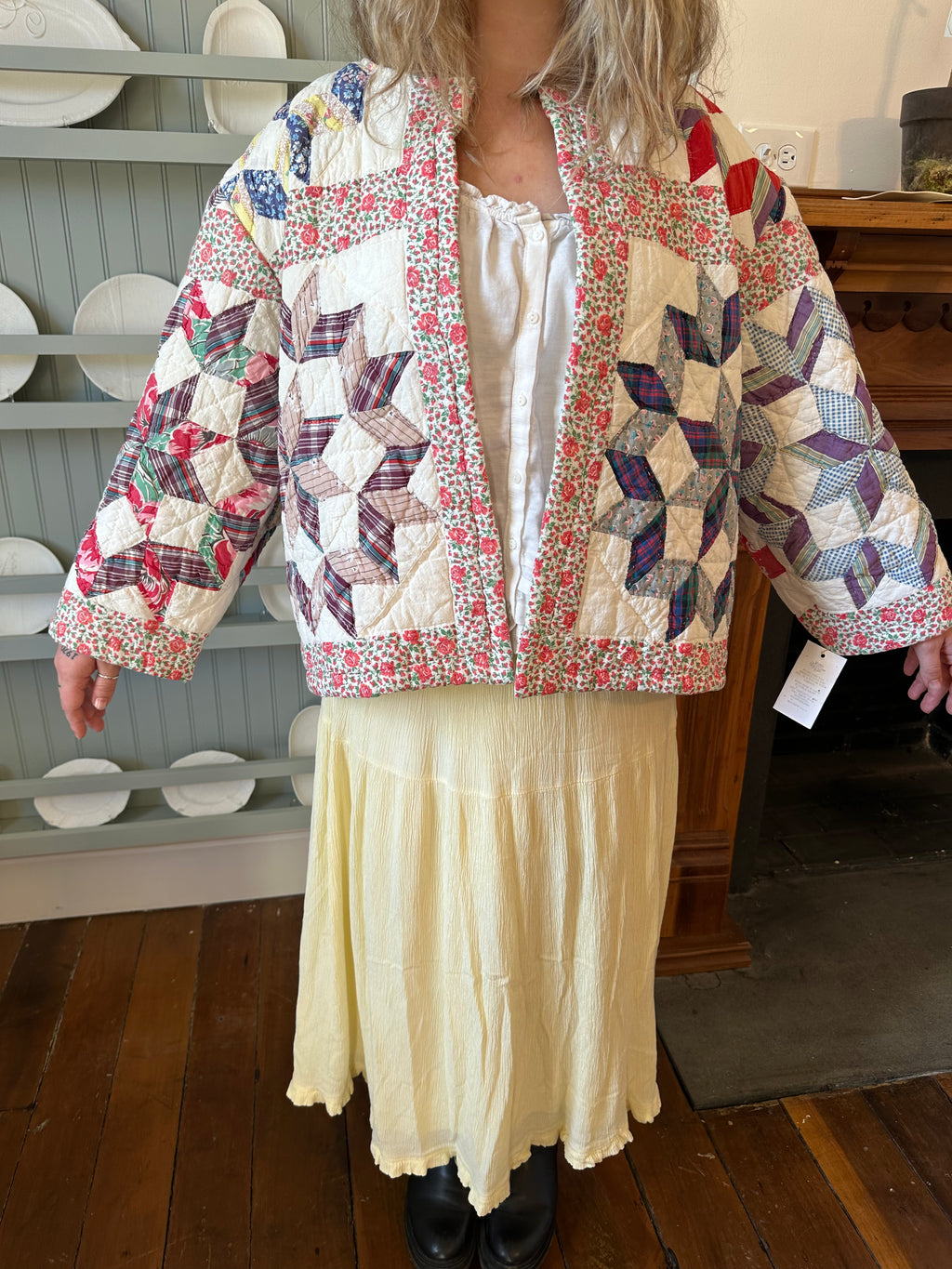 Eight Point Star Quilt Jacket