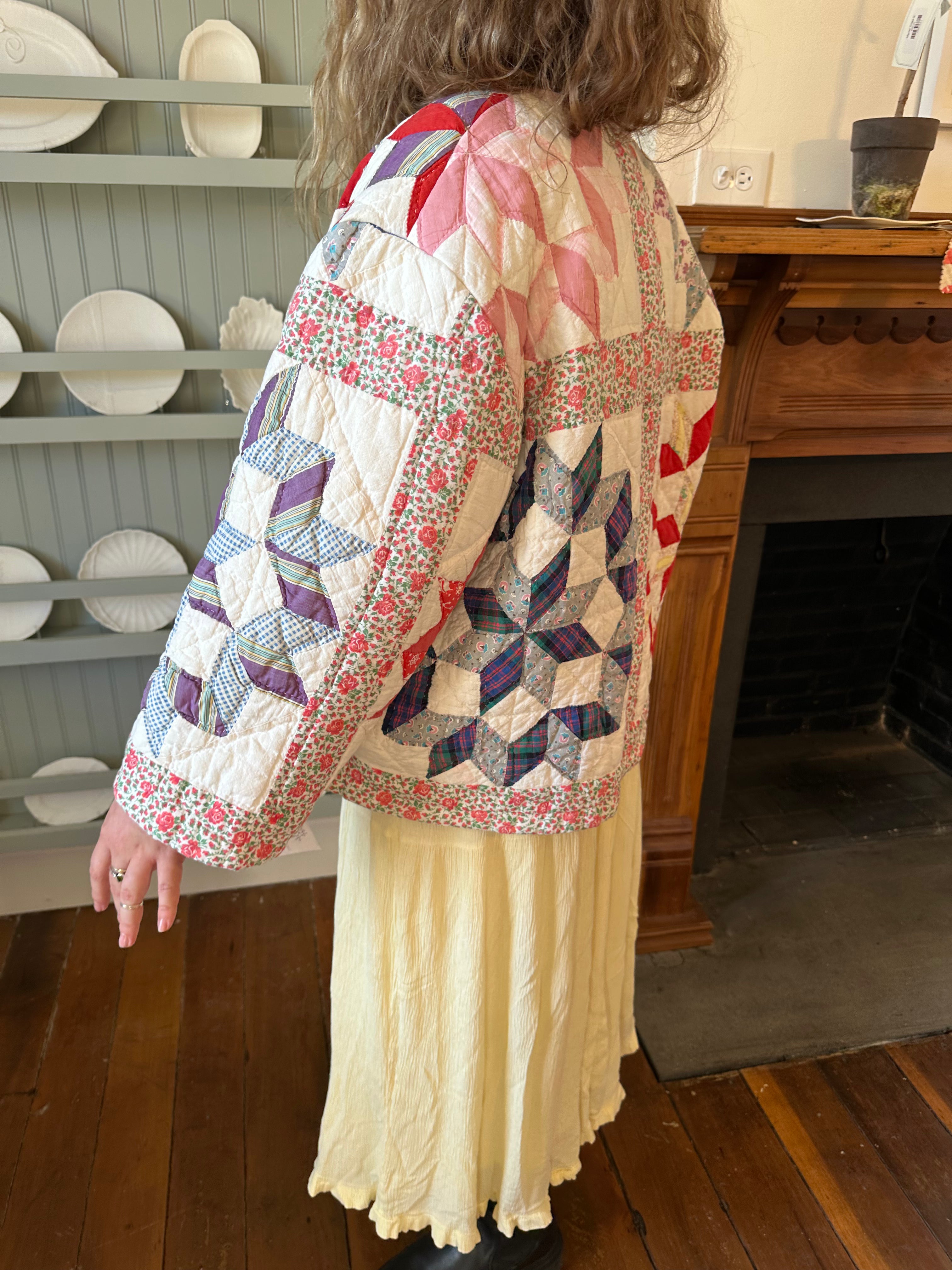 Eight Point Star Quilt Jacket