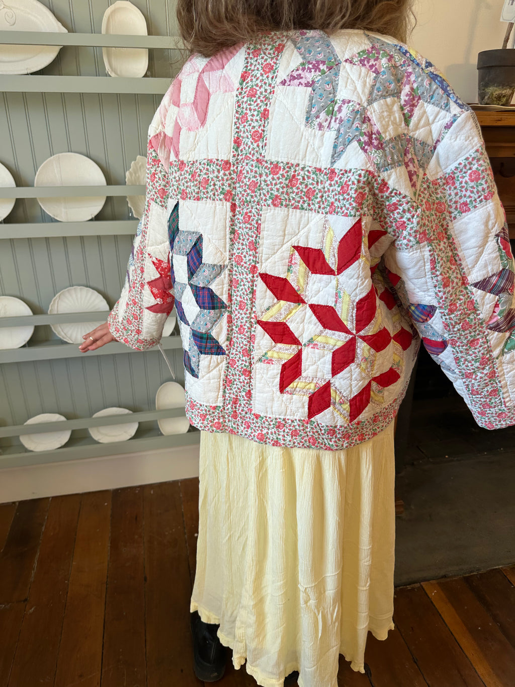 Eight Point Star Quilt Jacket