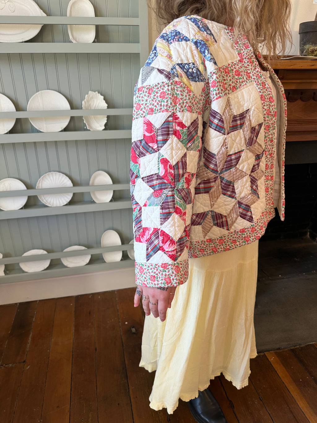 Eight Point Star Quilt Jacket
