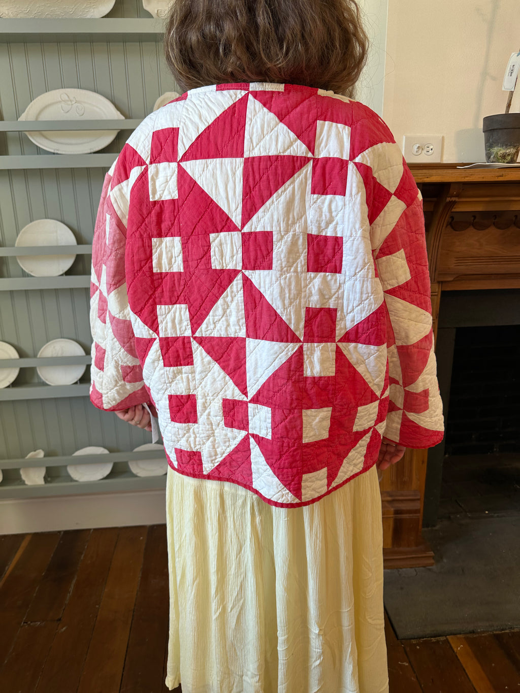 Churn Dash Quilt Jacket