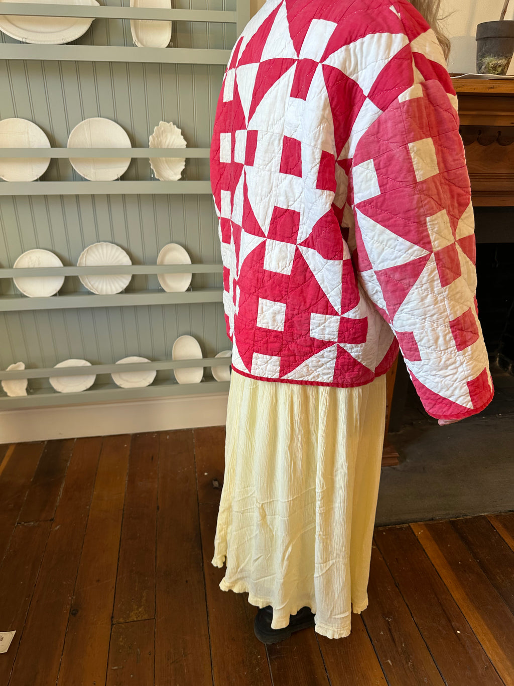 Churn Dash Quilt Jacket