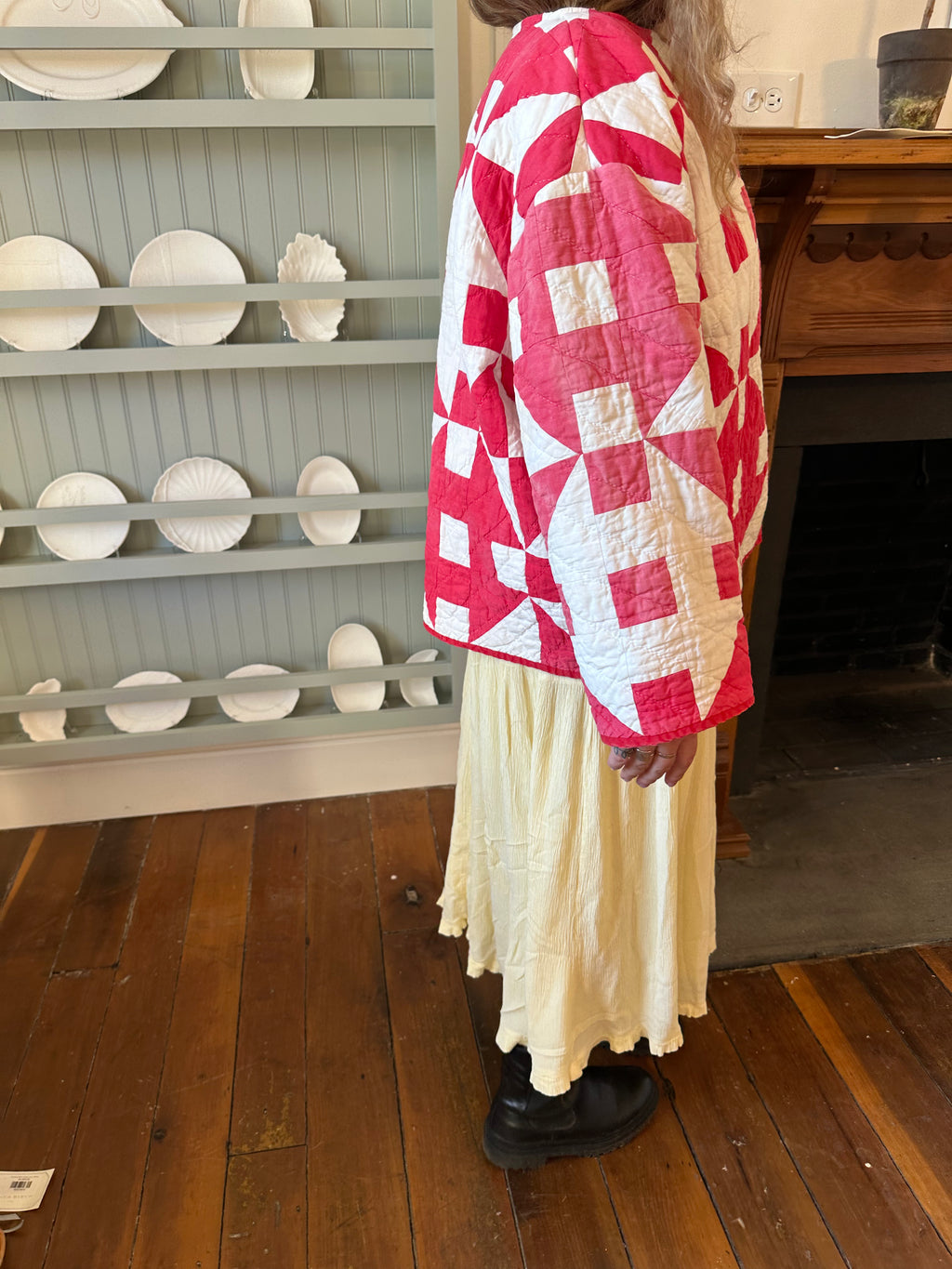 Churn Dash Quilt Jacket