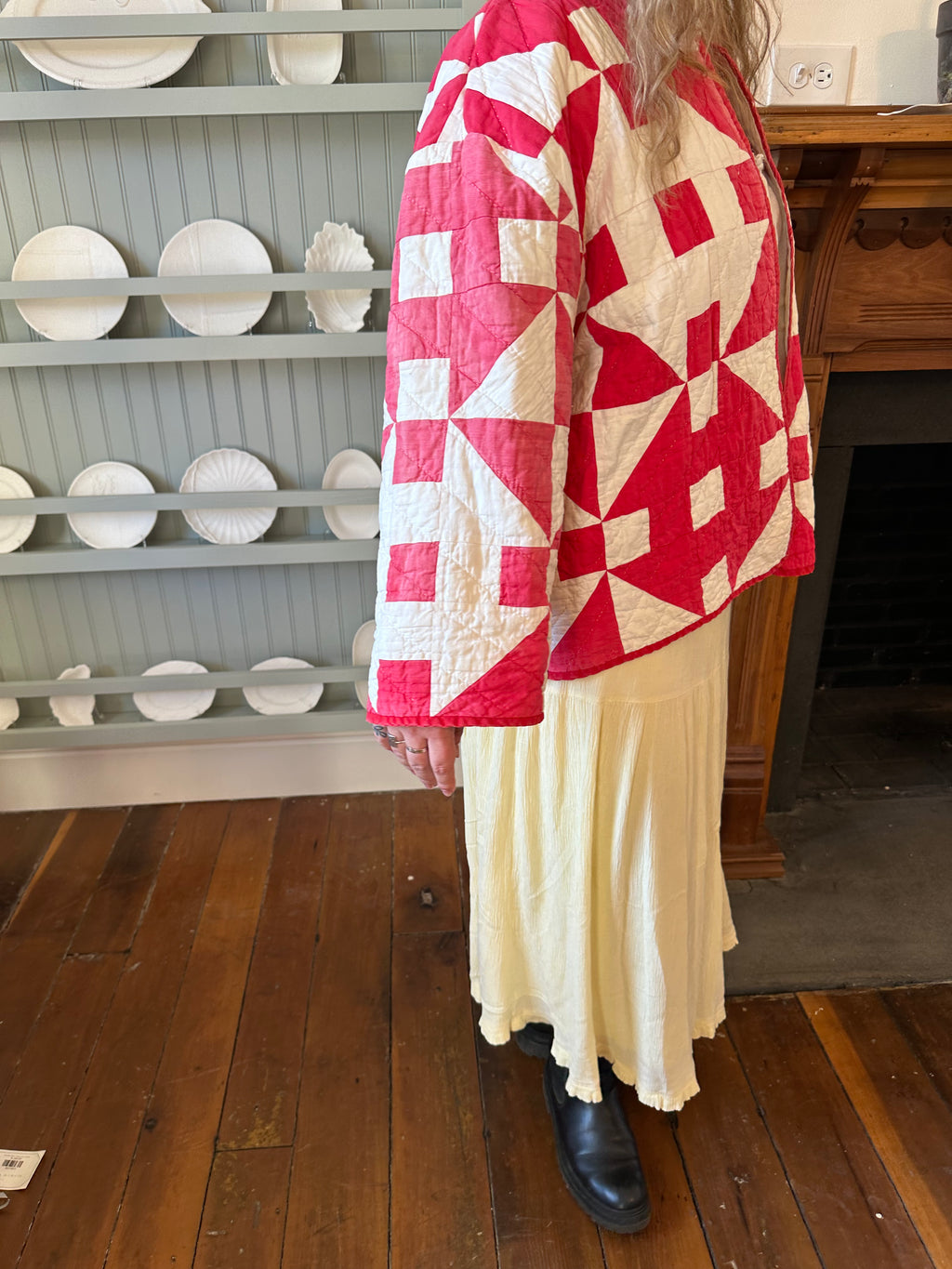 Churn Dash Quilt Jacket