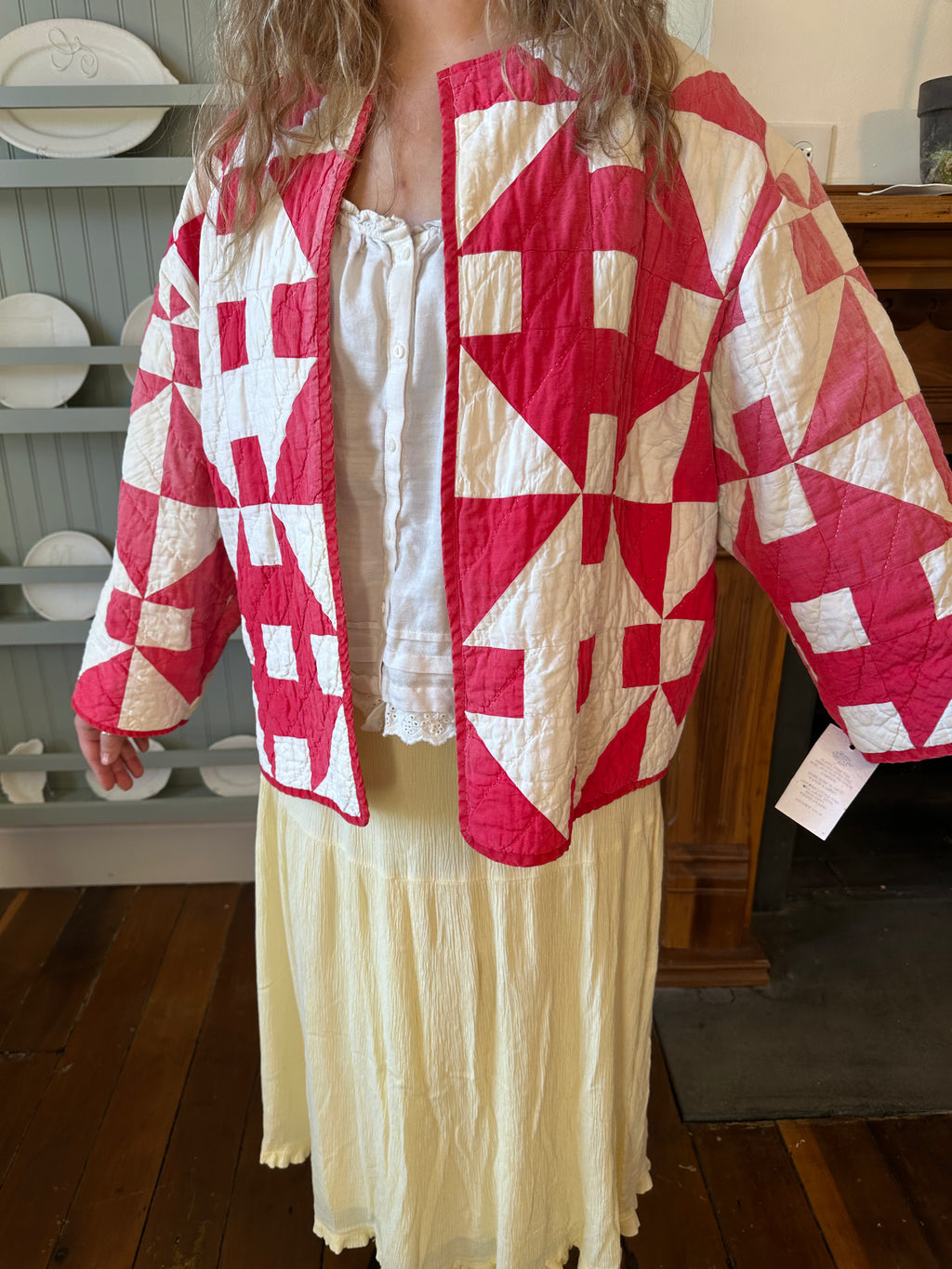 Churn Dash Quilt Jacket
