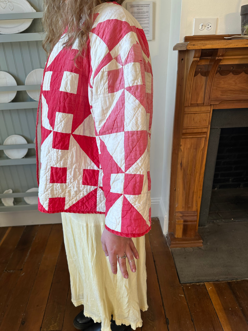 Churn Dash Quilt Jacket