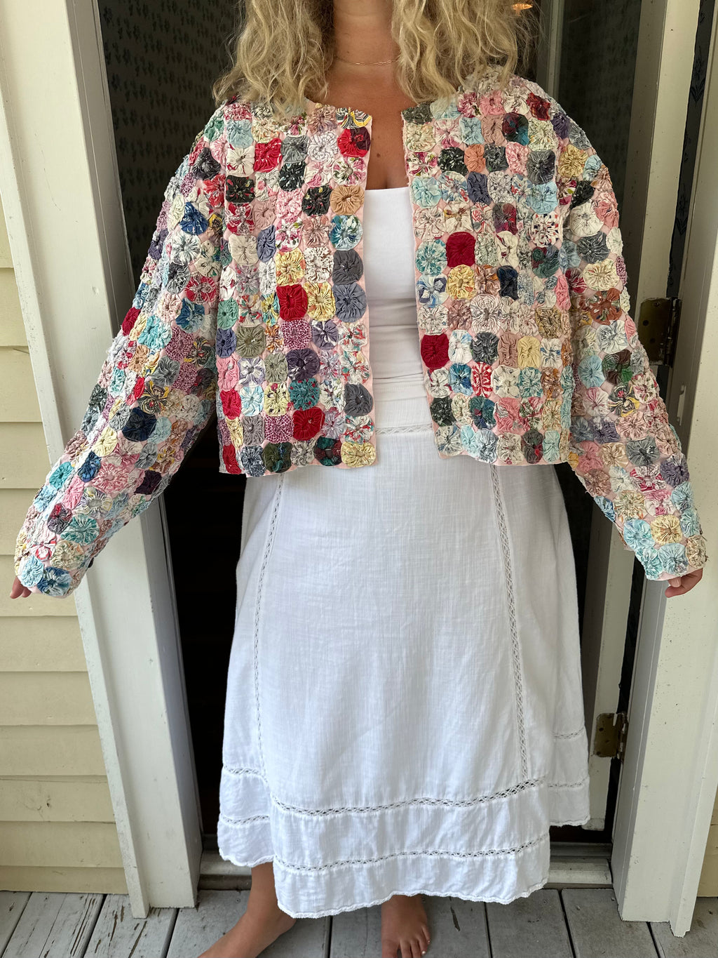Yoyo Quilt Jacket