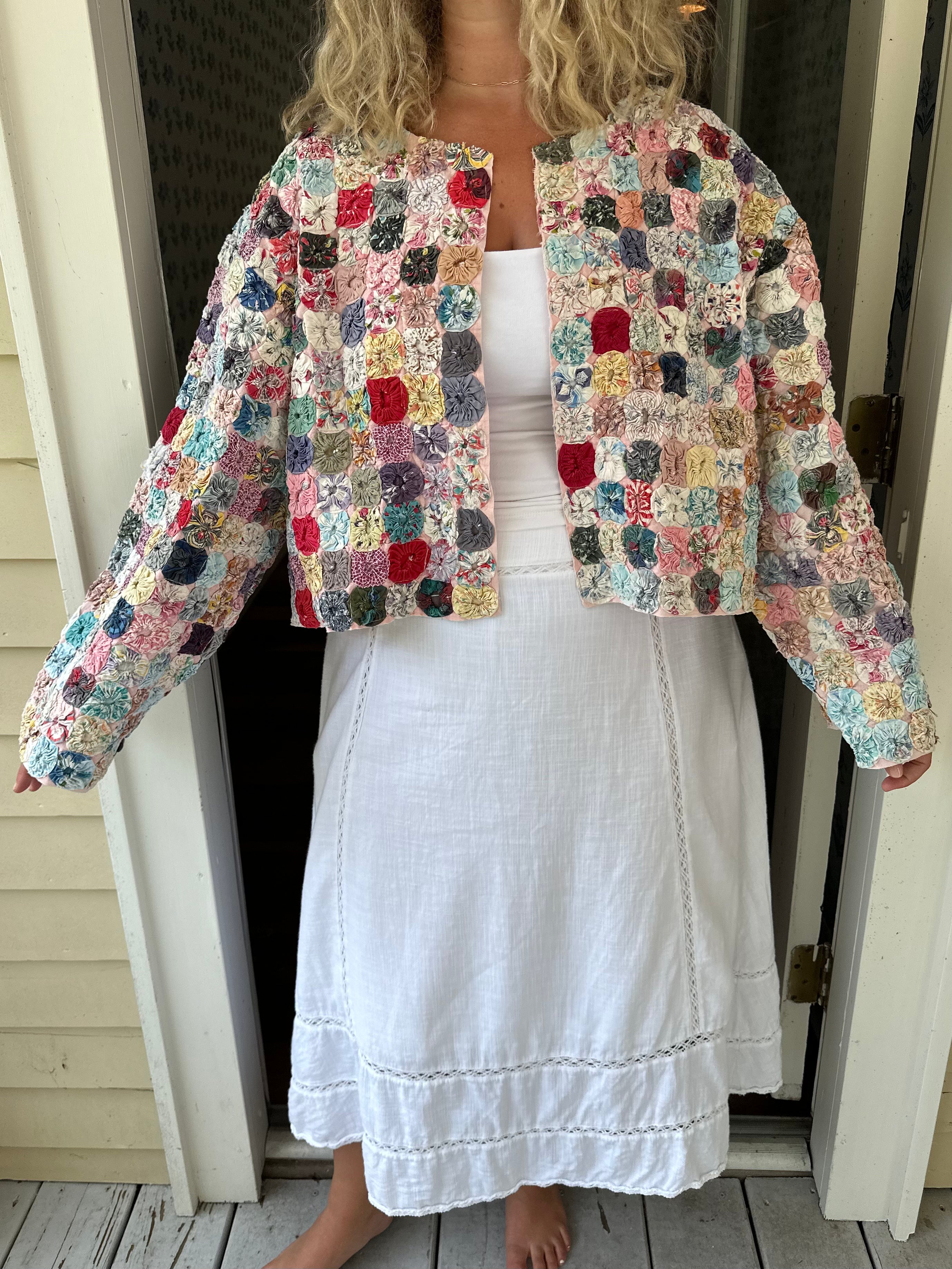 Yoyo Quilt Jacket