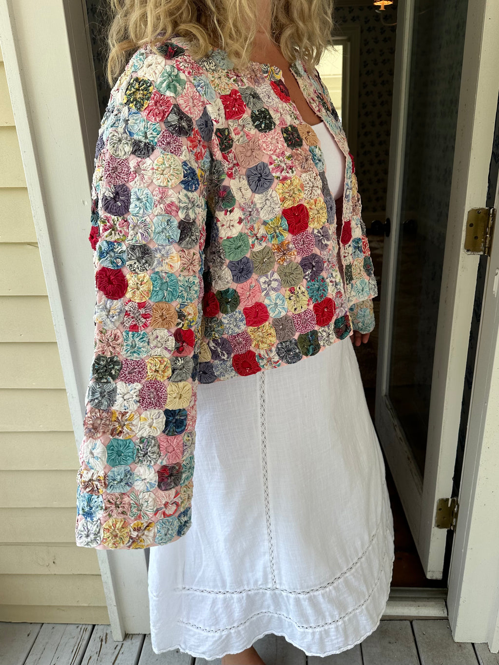 Yoyo Quilt Jacket