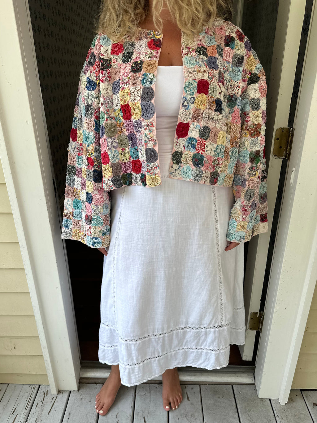 Yoyo Quilt Jacket