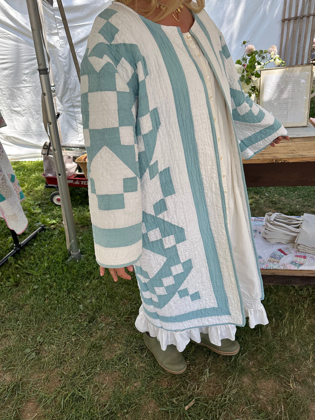 Puss in the Corner Quilt Jacket