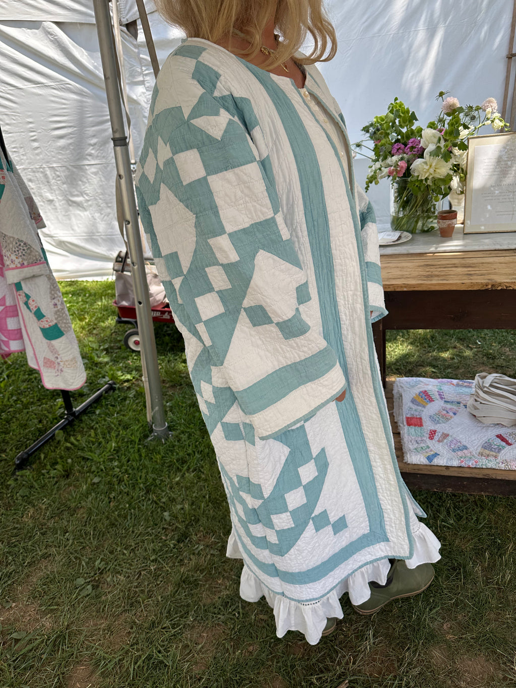 Puss in the Corner Quilt Jacket