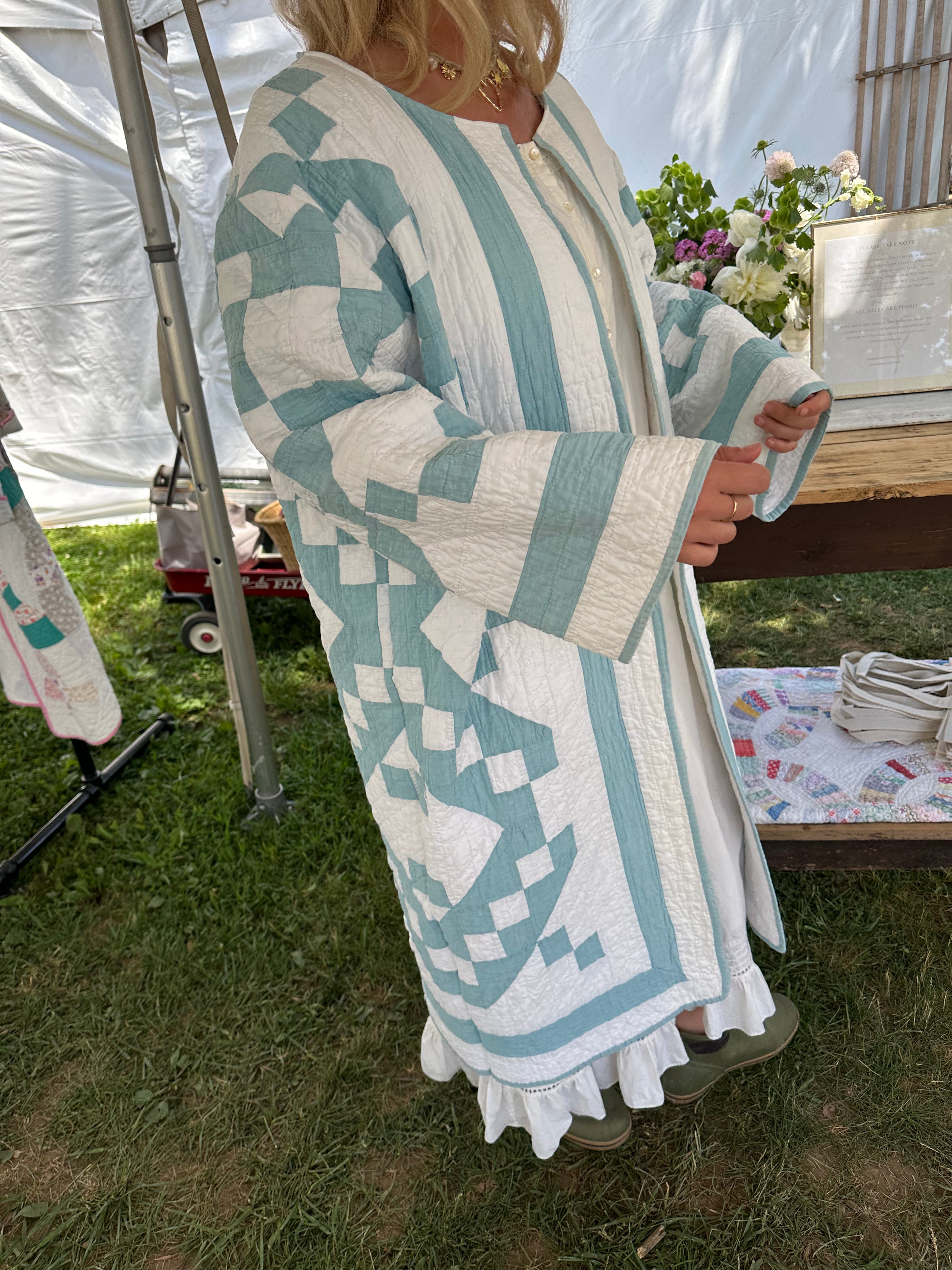 Puss in the Corner Quilt Jacket