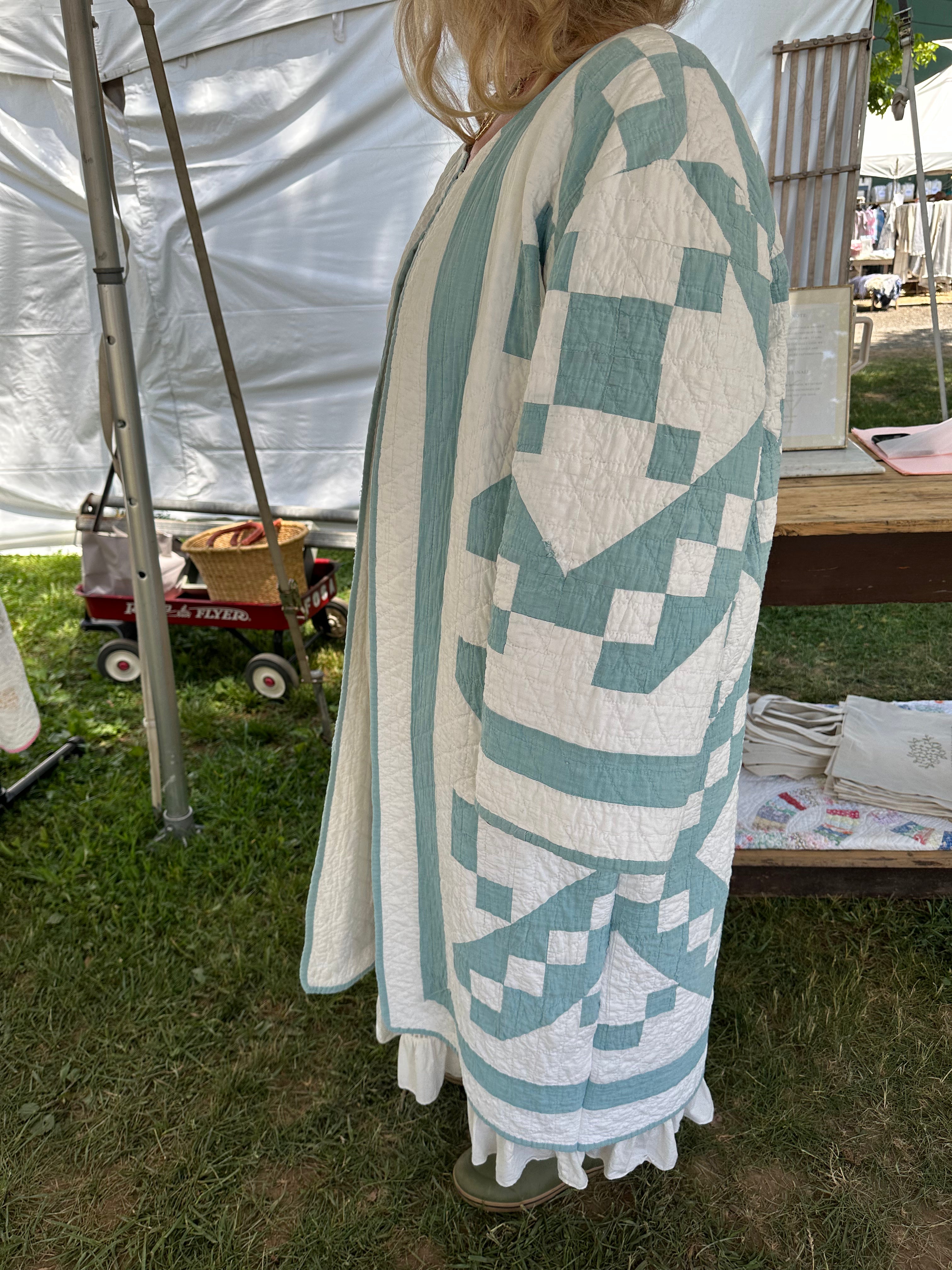 Puss in the Corner Quilt Jacket