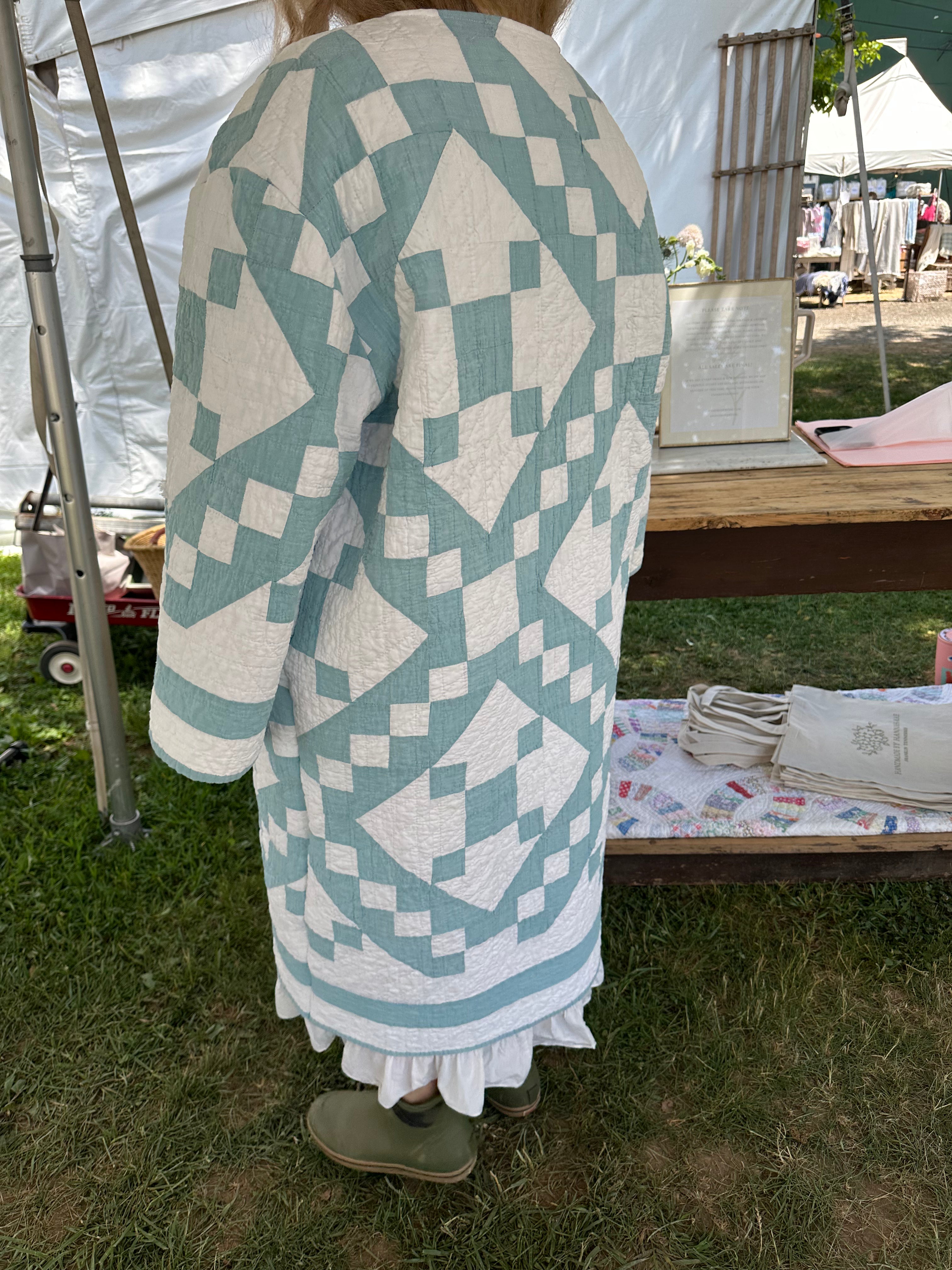 Puss in the Corner Quilt Jacket