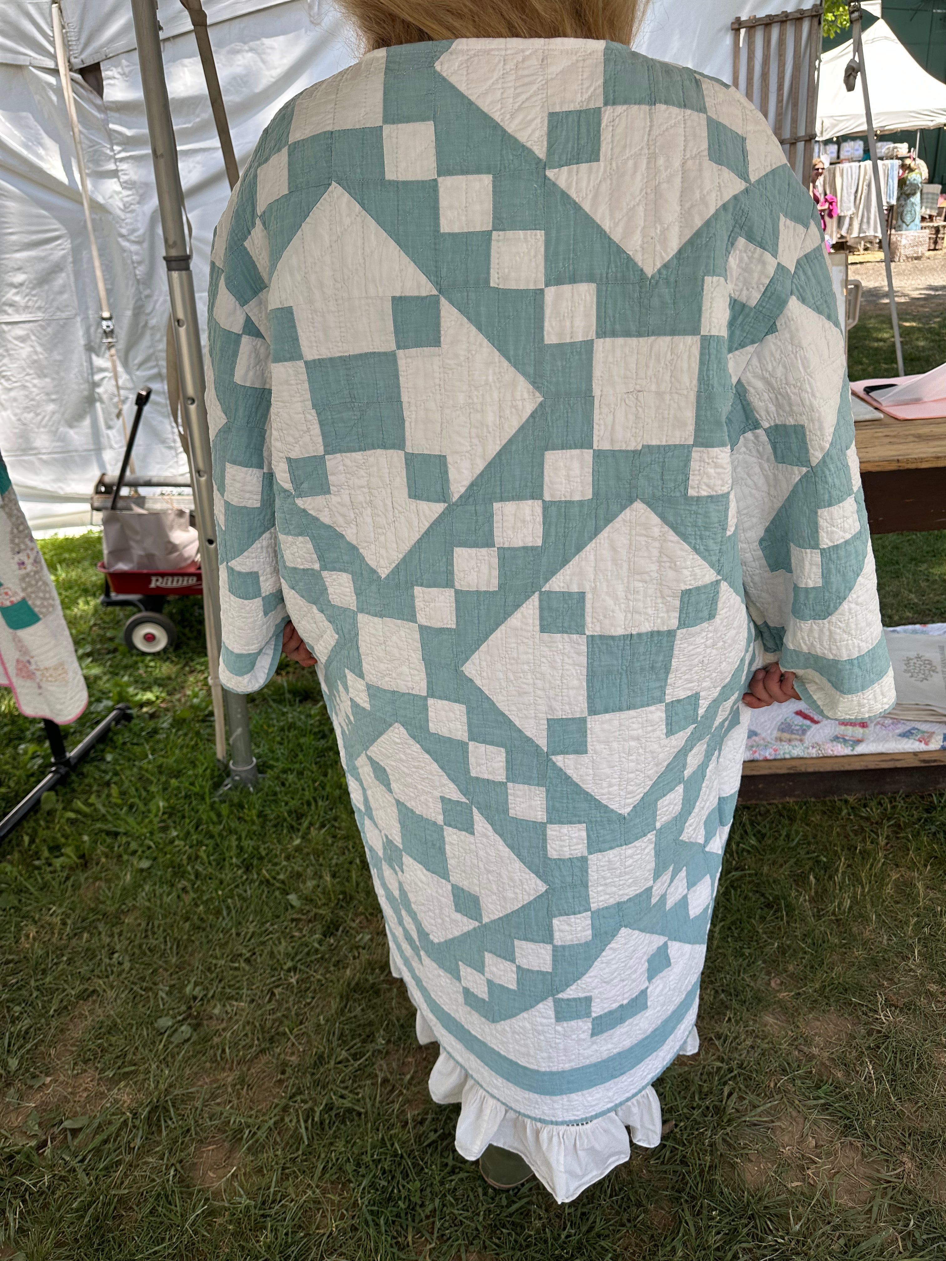 Puss in the Corner Quilt Jacket