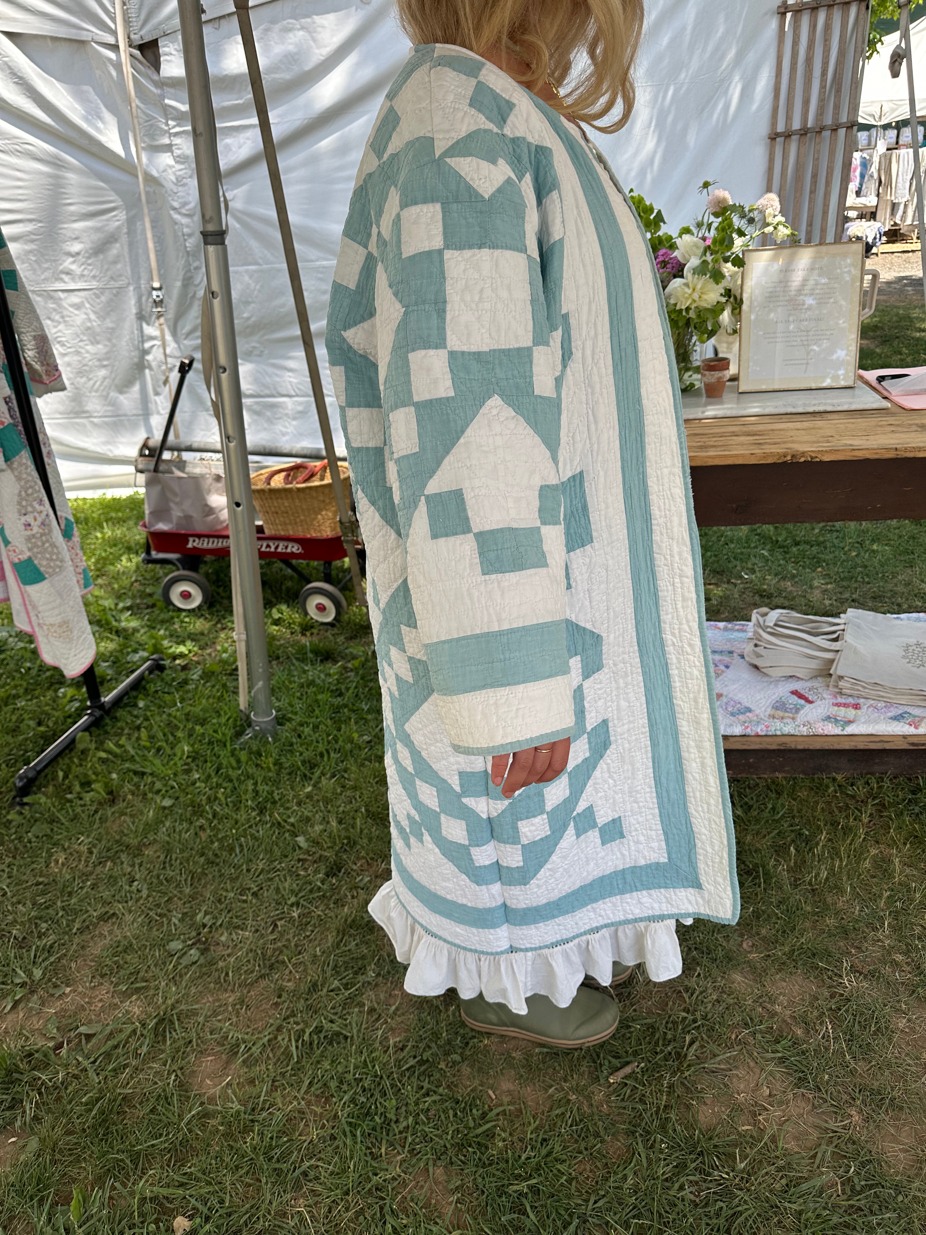 Puss in the Corner Quilt Jacket