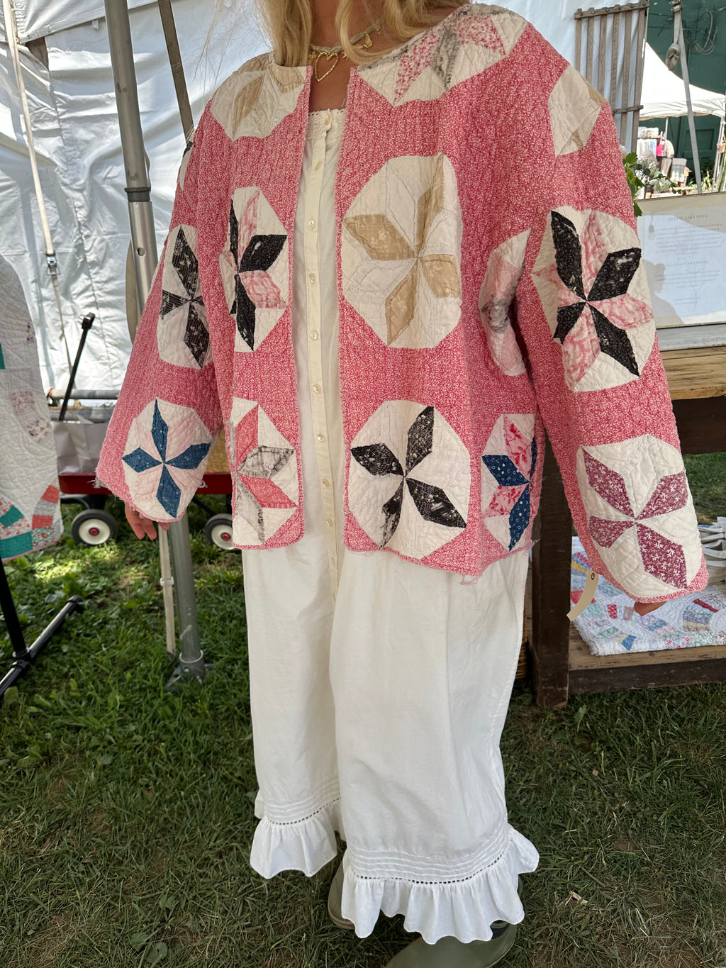 Antique Star Quilt Jacket