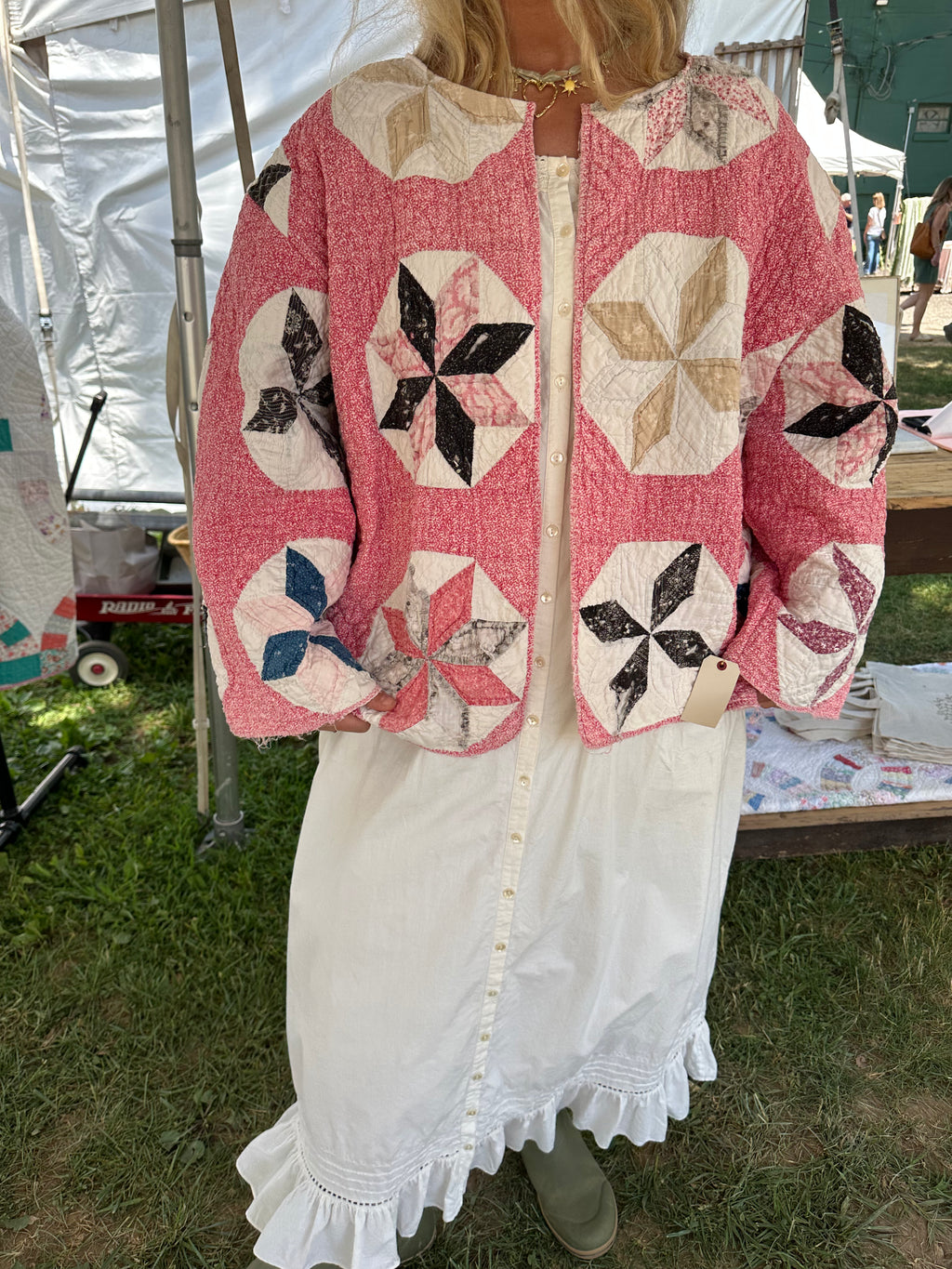 Antique Star Quilt Jacket