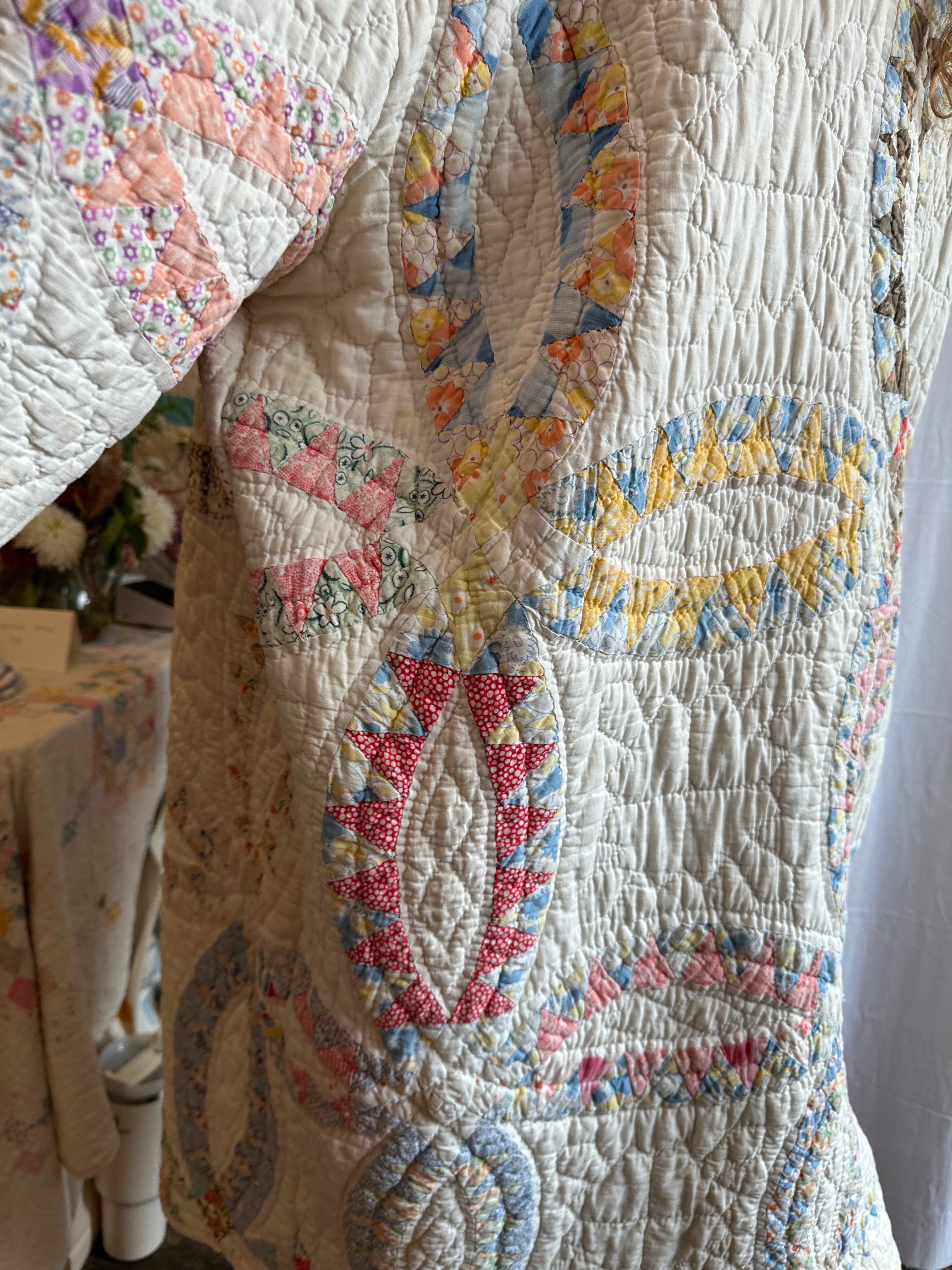 Wedding Ring Quilt Jacket - PLUS SIZE!