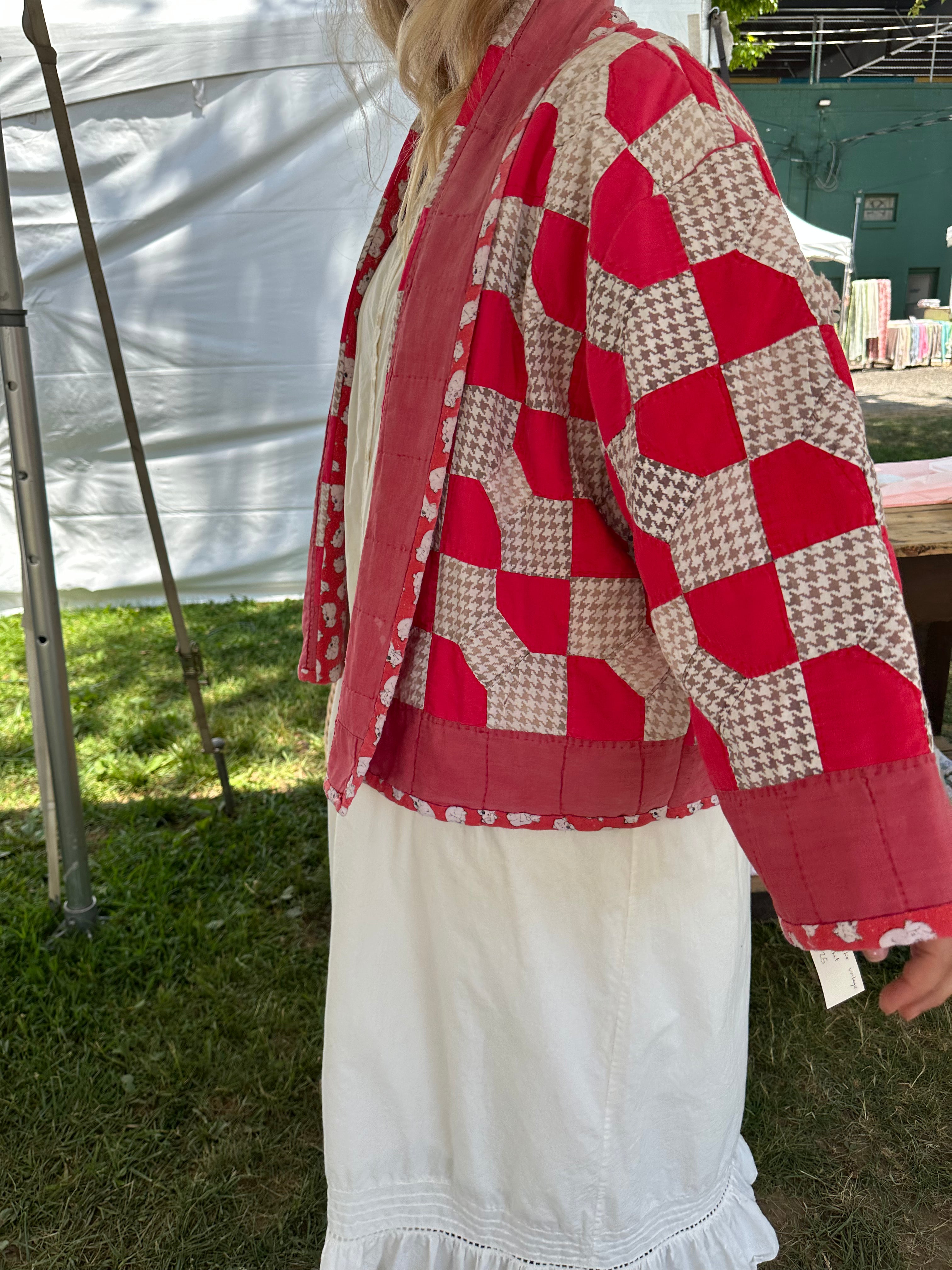 Koala Bowtie Quilt Jacket