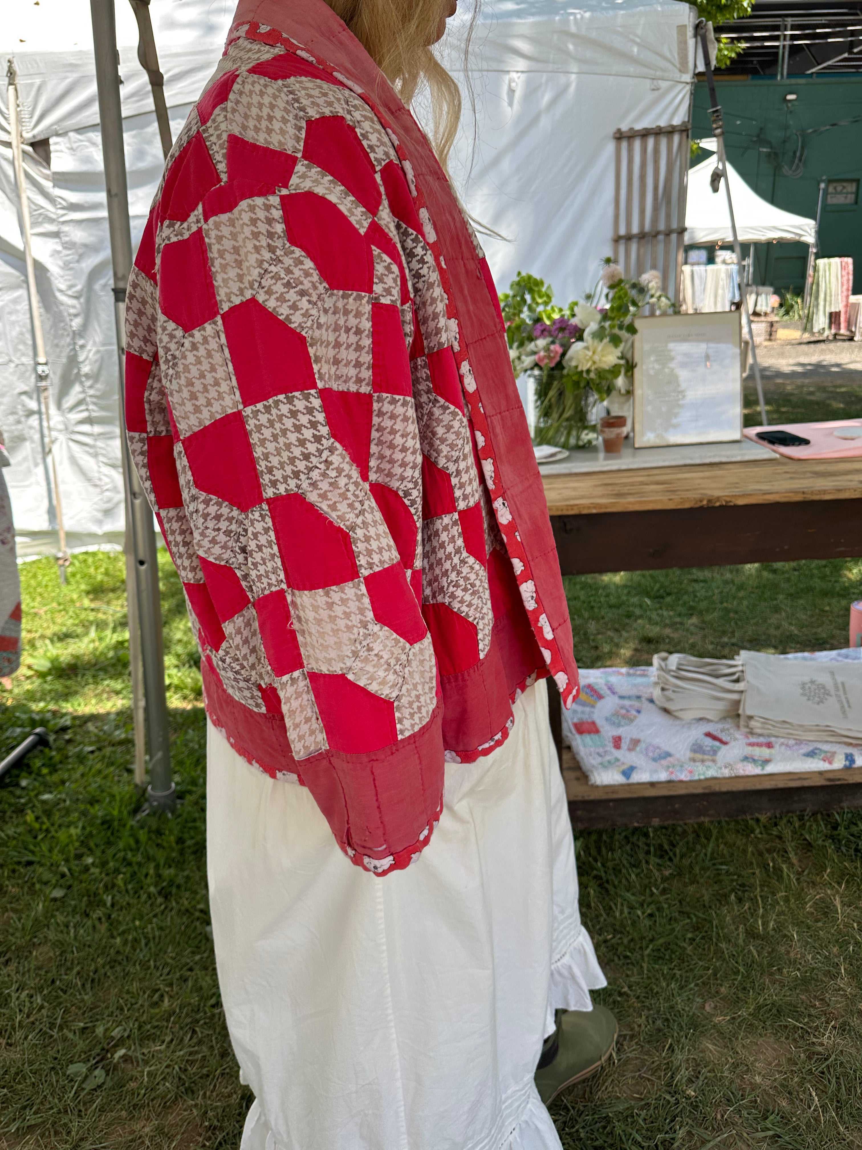 Koala Bowtie Quilt Jacket