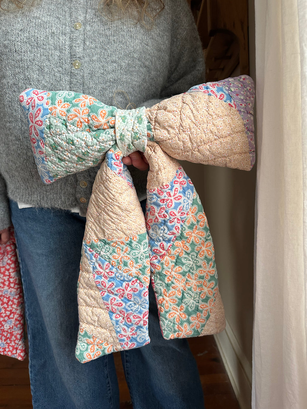 Chunky Floral Quilt Bow (04)
