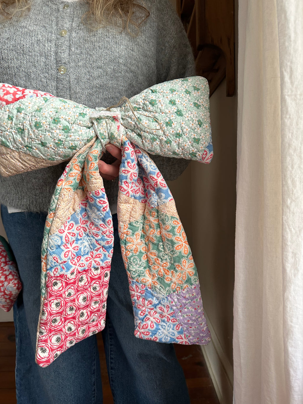 Chunky Floral Quilt Bow (04)