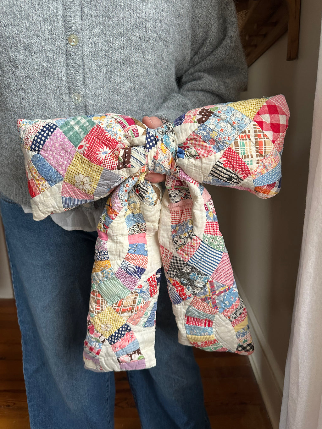 Wedding Ring Quilt Bow (01)