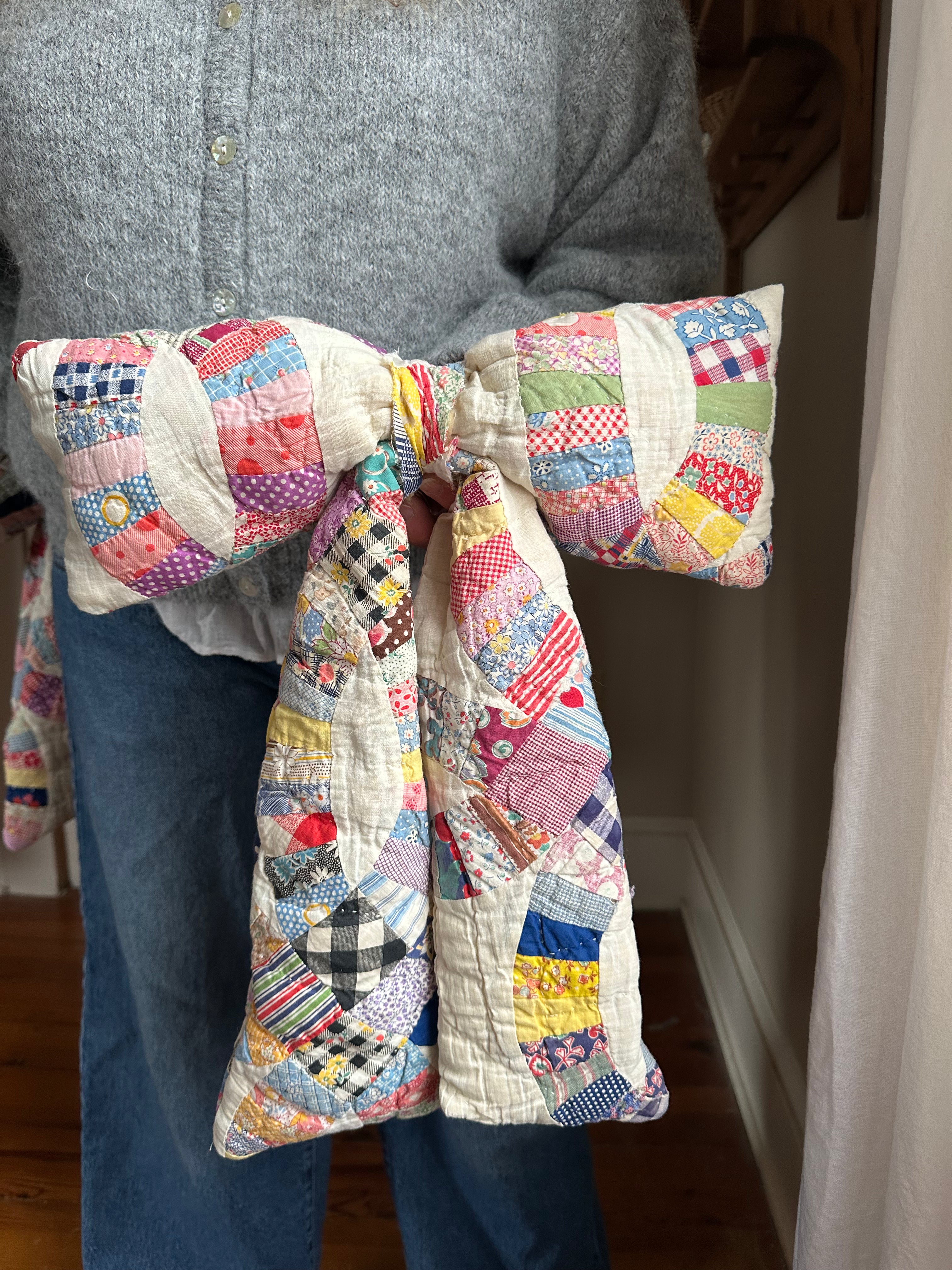 Wedding Ring Quilt Bow (02)