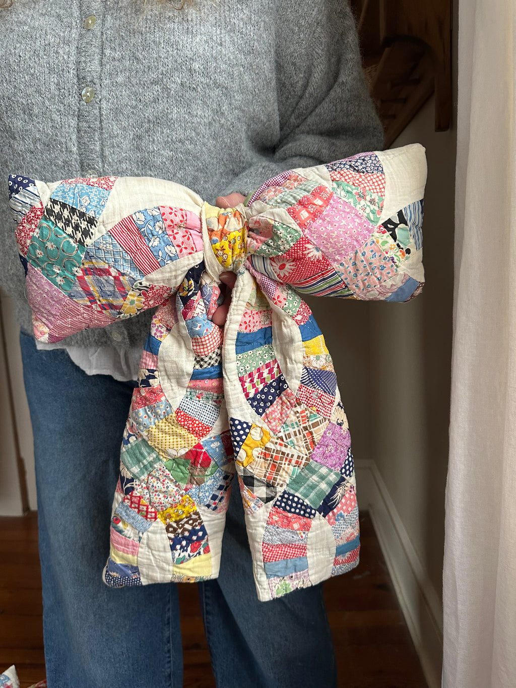 Wedding Ring Quilt Bow (03)