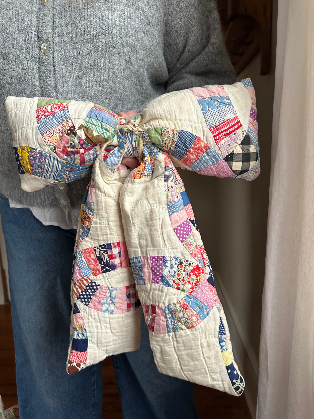 Wedding Ring Quilt Bow (03)