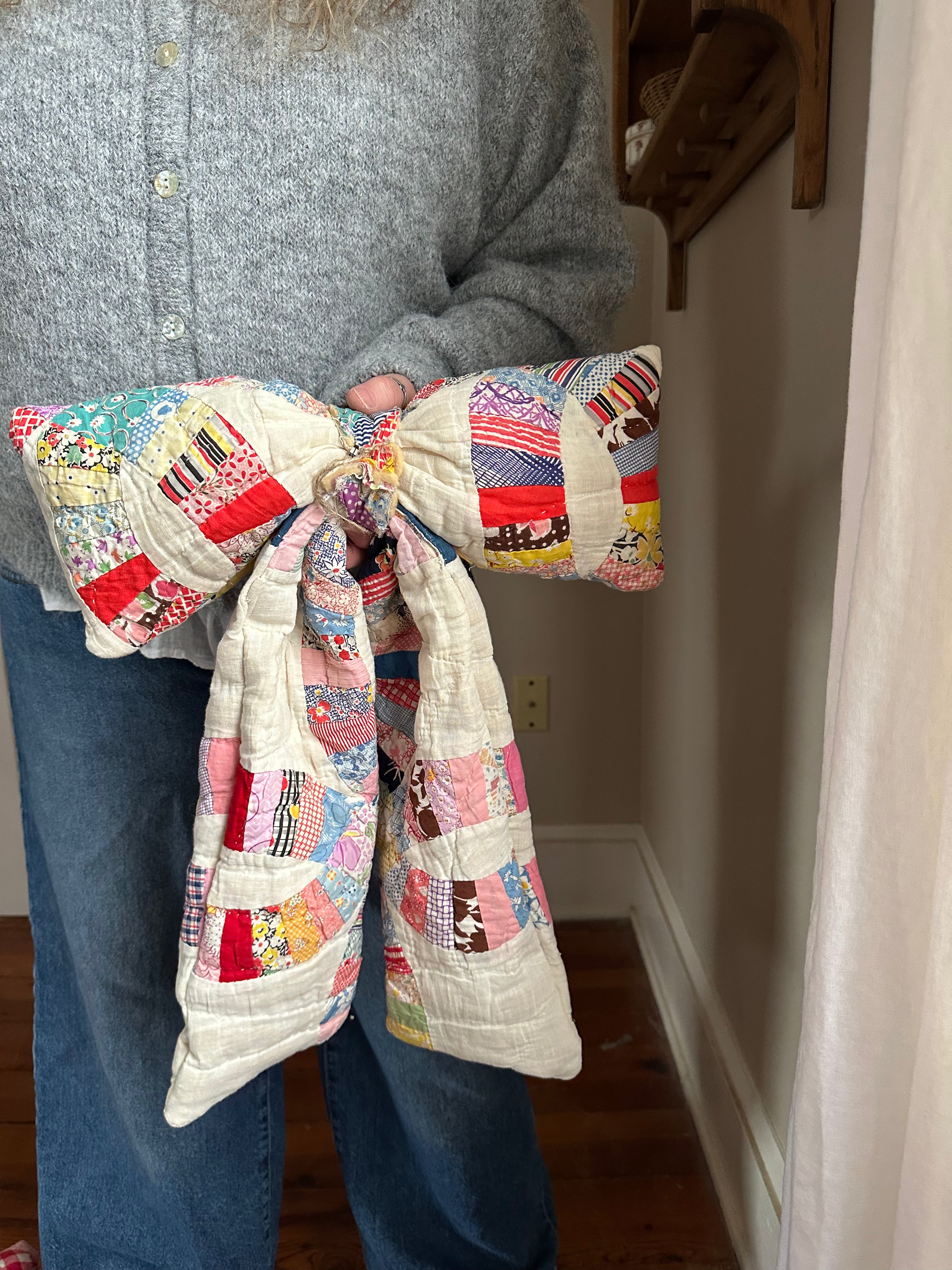 Wedding Ring Quilt Bow (04)