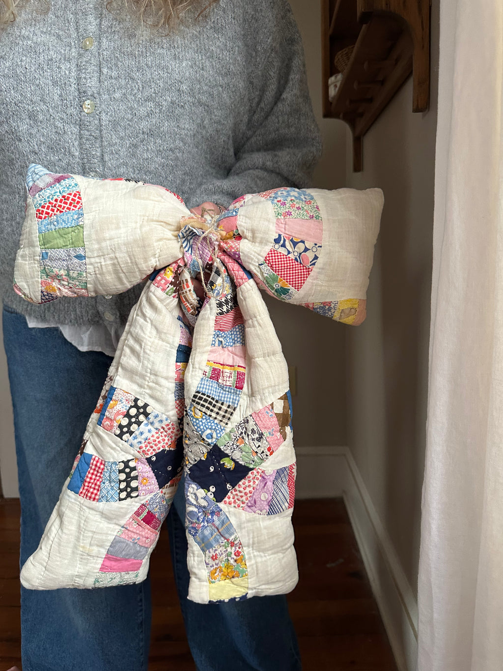 Wedding Ring Quilt Bow (05)