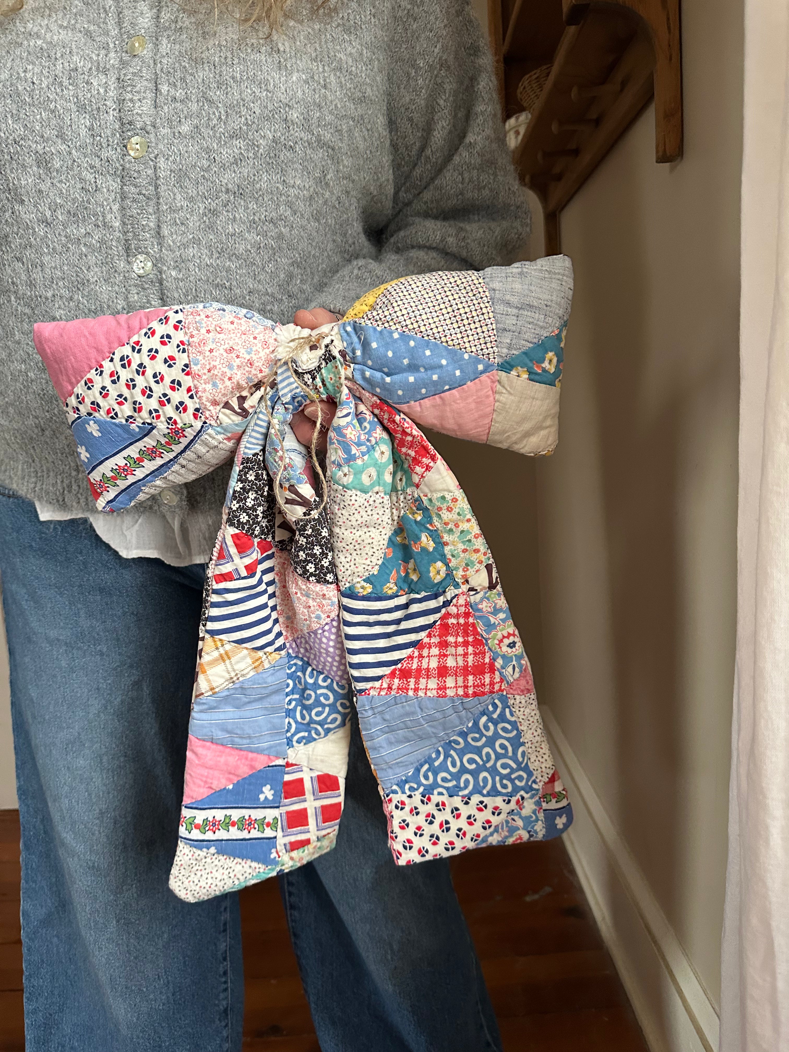 Patchwork Quilt Bow