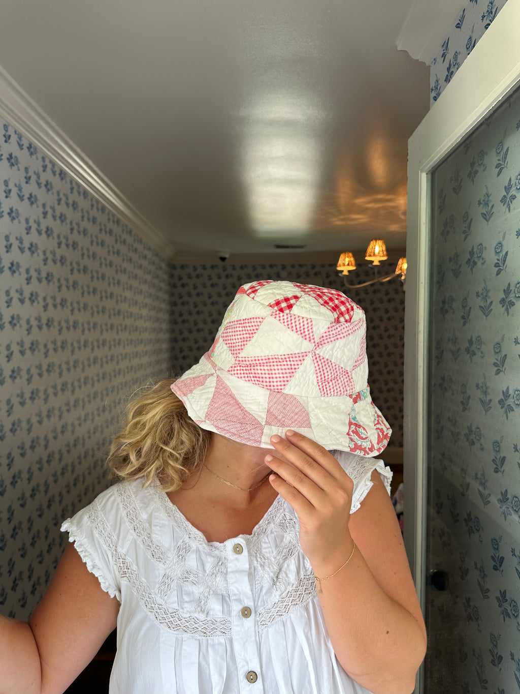 Vintage Quilt Bucket Hat (05)