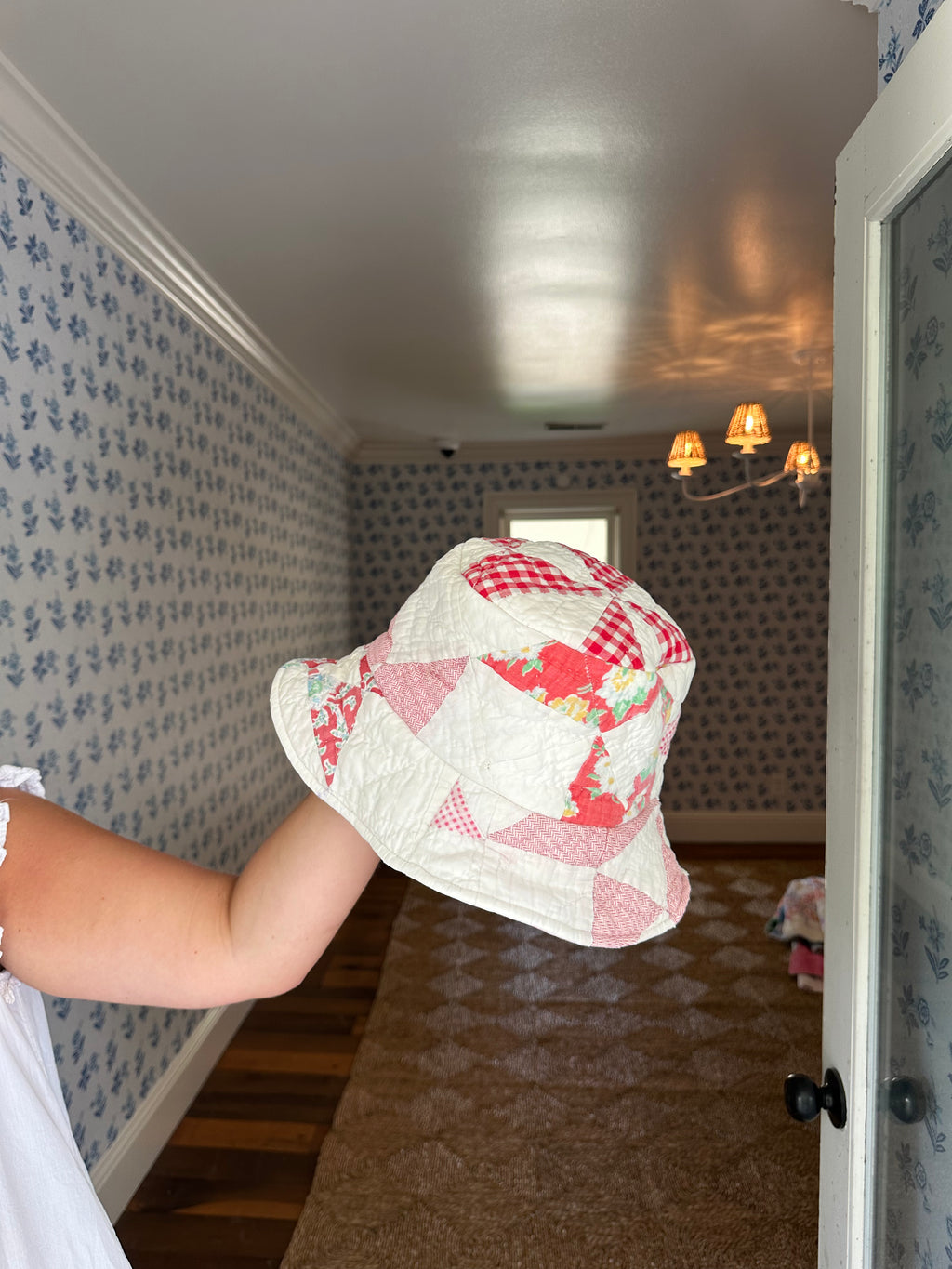 Vintage Quilt Bucket Hat (05)